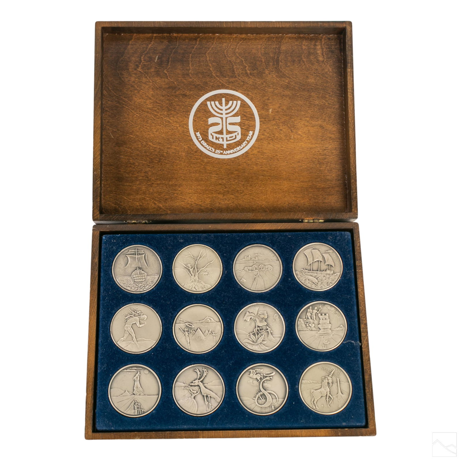 Salvador Dali Israel Homage 999 Silver Medallions (1 of 4)