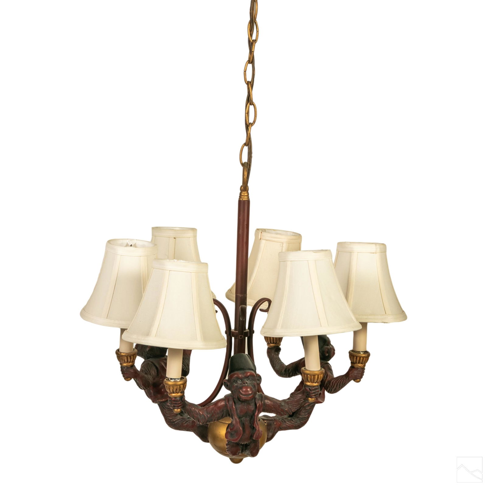 Monkey Shiner 6 Lite Chandelier after Bill Huebbee (1 of 6)