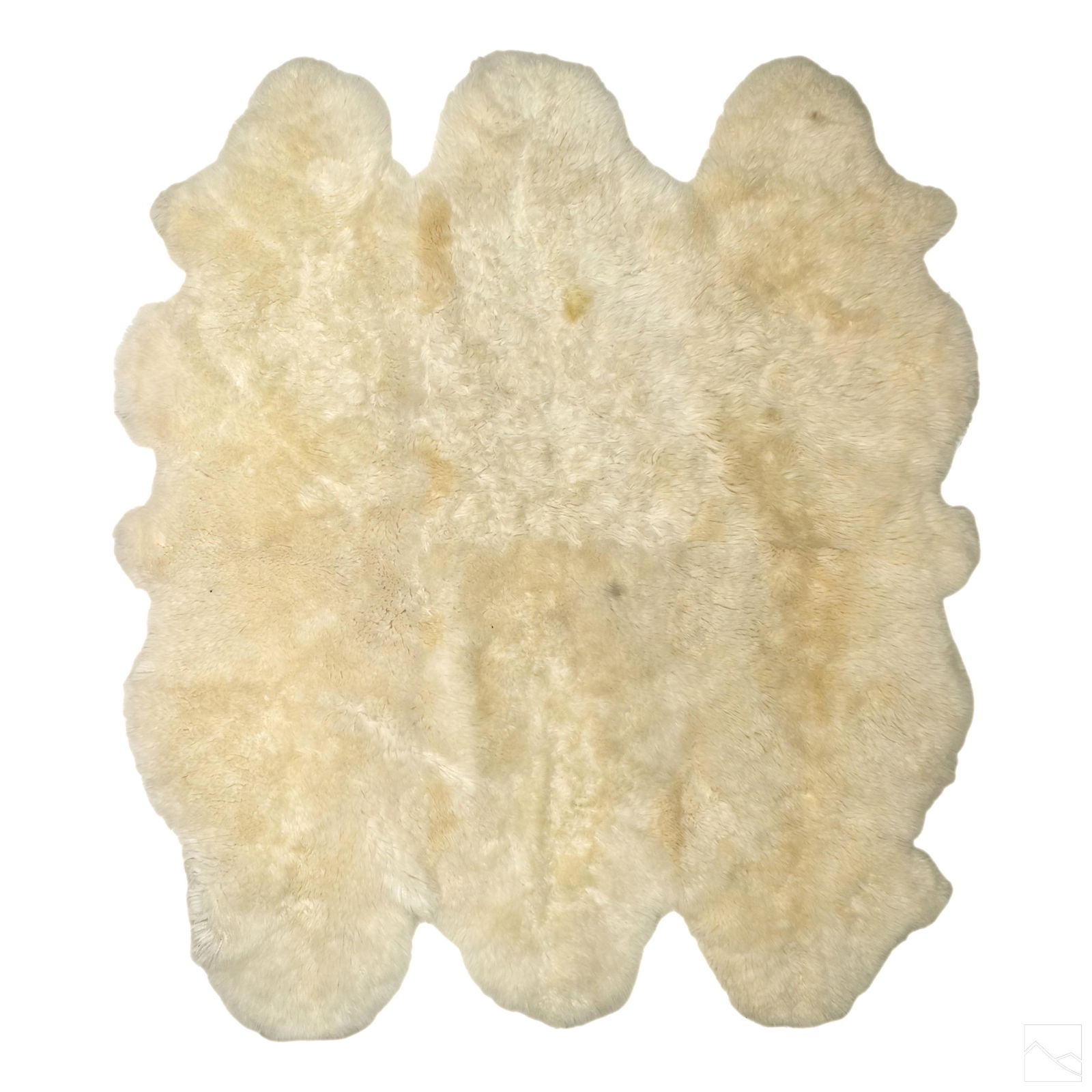Bowron New Zealand Premium 74" White Sheepskin Rug (1 of 4)