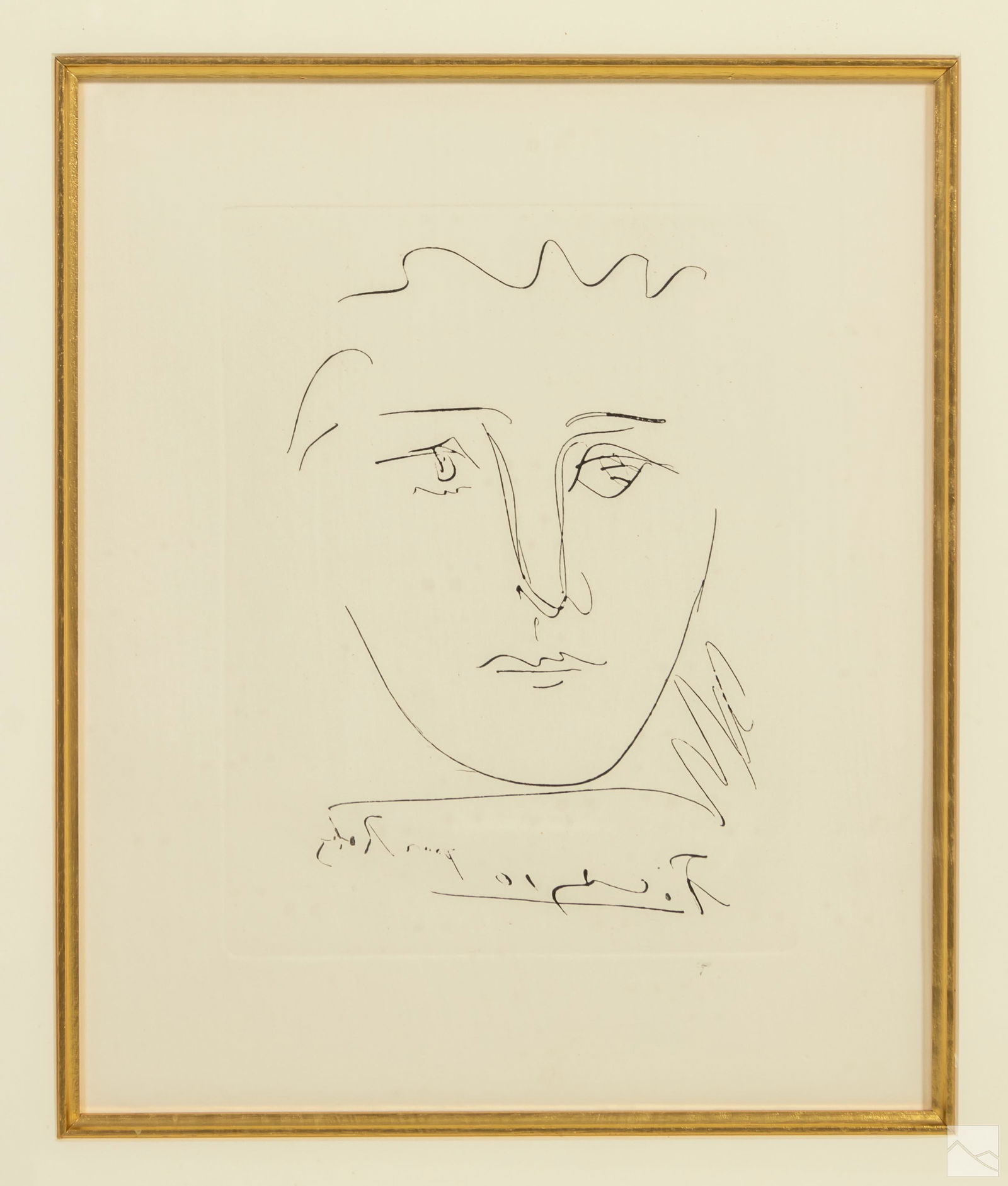 Pour Robie Etching after Pablo Picasso 1881-1973 (1 of 4)