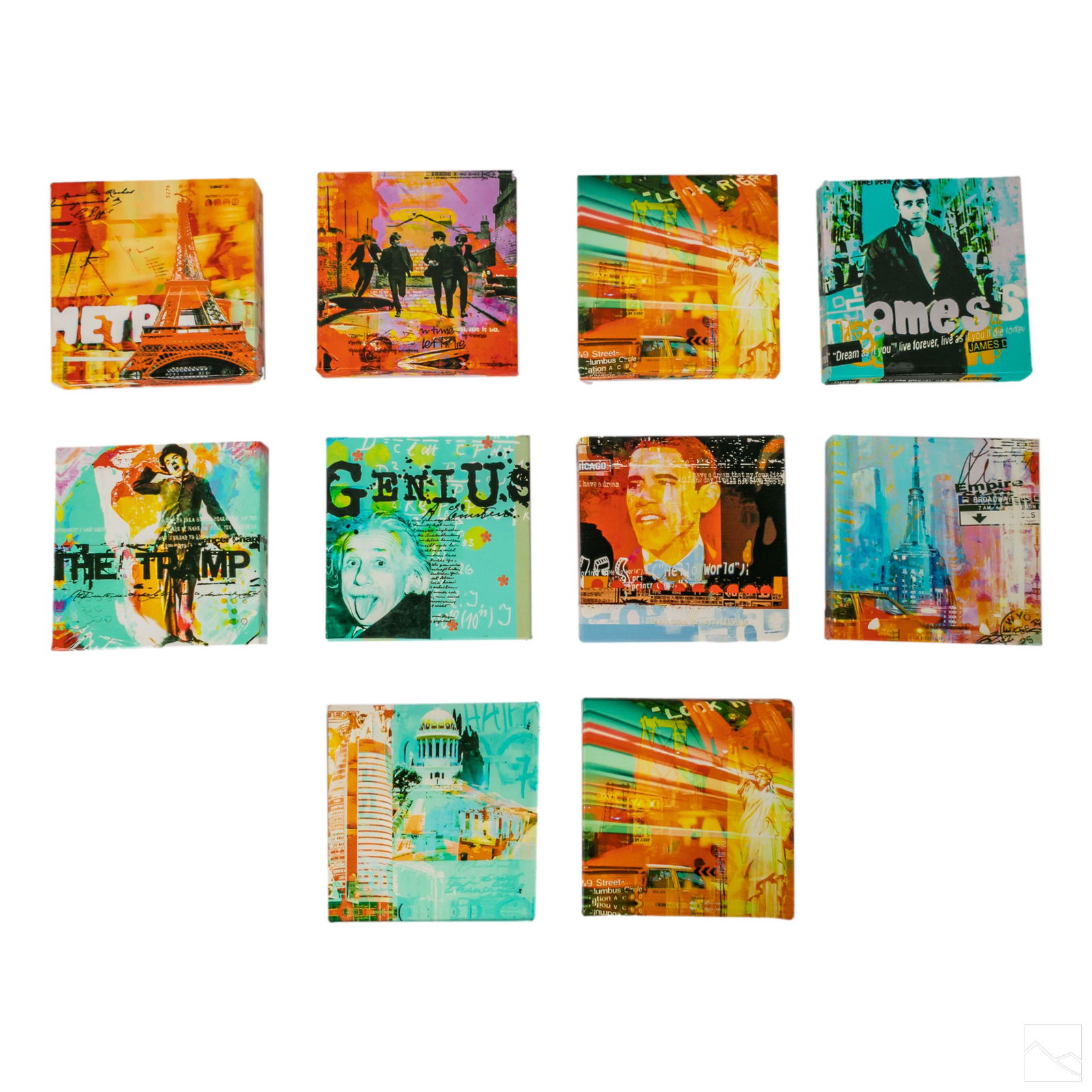 Dganit Blechner b.1957 Pop Culture Canvas Giclees (1 of 5)