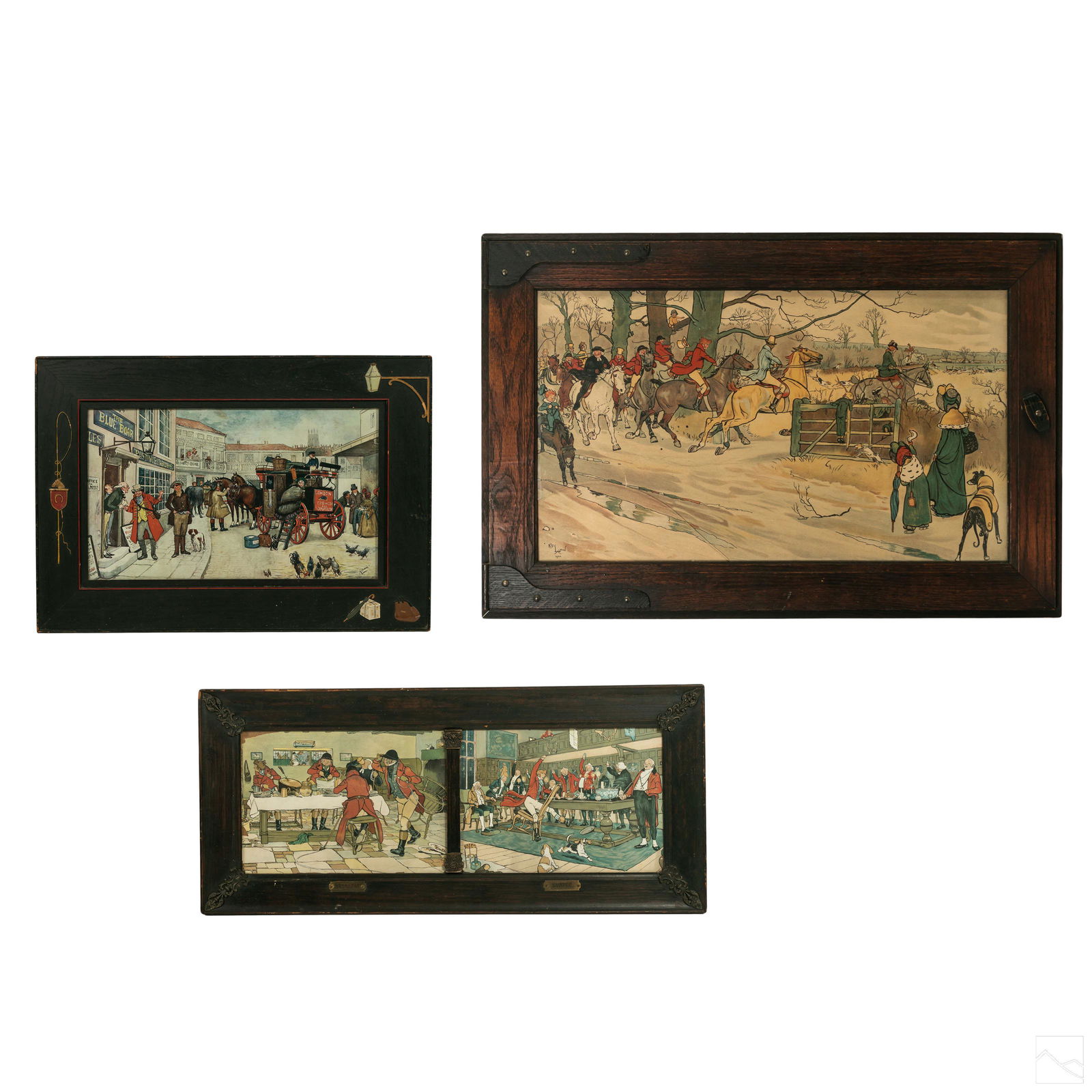 Cecil C.W Aldin 1870-1935 English Hunt Lithographs (1 of 5)