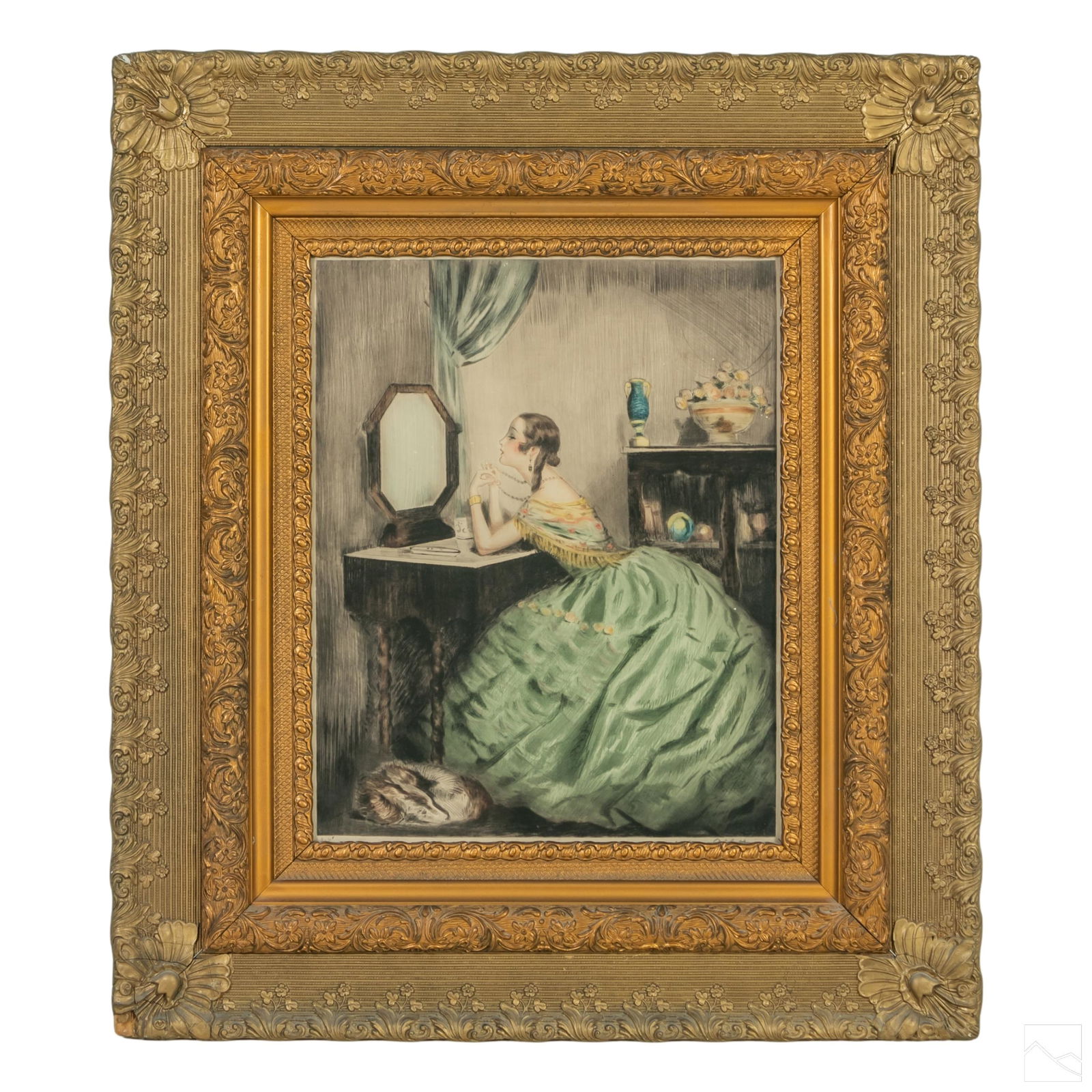 William Abbott b.1892 American Impressionism Litho (1 of 6)