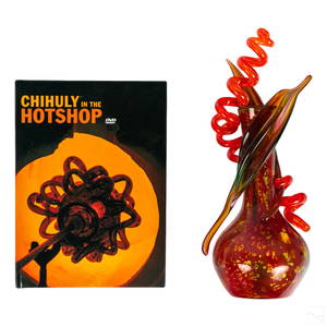 Dale Chihuly b.1941 Venetian Coil Art Glass Vase