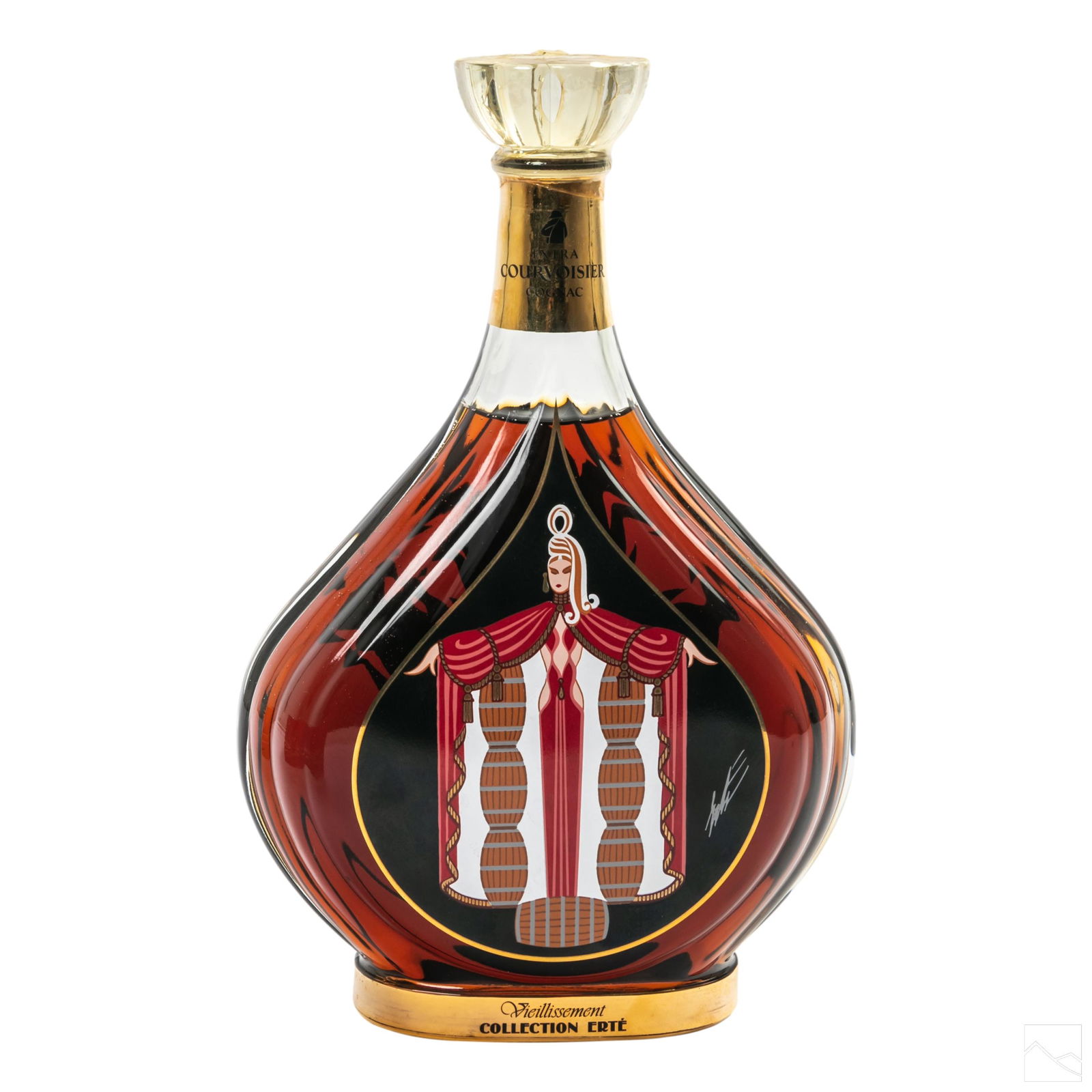 Courvoisier Erte No.4 Vieillissement Cognac Bottle (1 of 6)