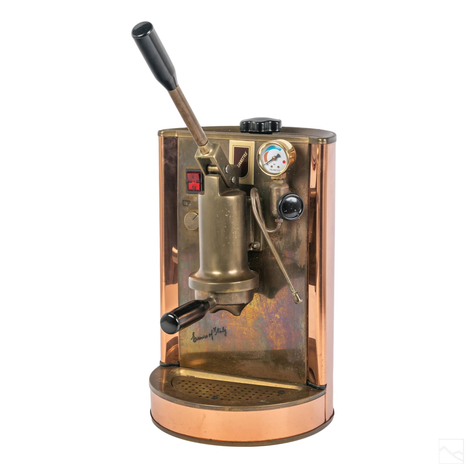 Enrico of Italy Copper Espresso and Latte Machine (1 of 6)