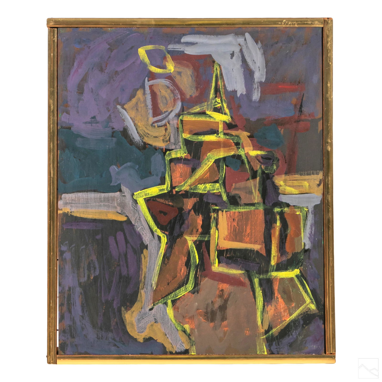 Ray Prohaska (1901-1981) Modern Abstract Painting (1 of 6)