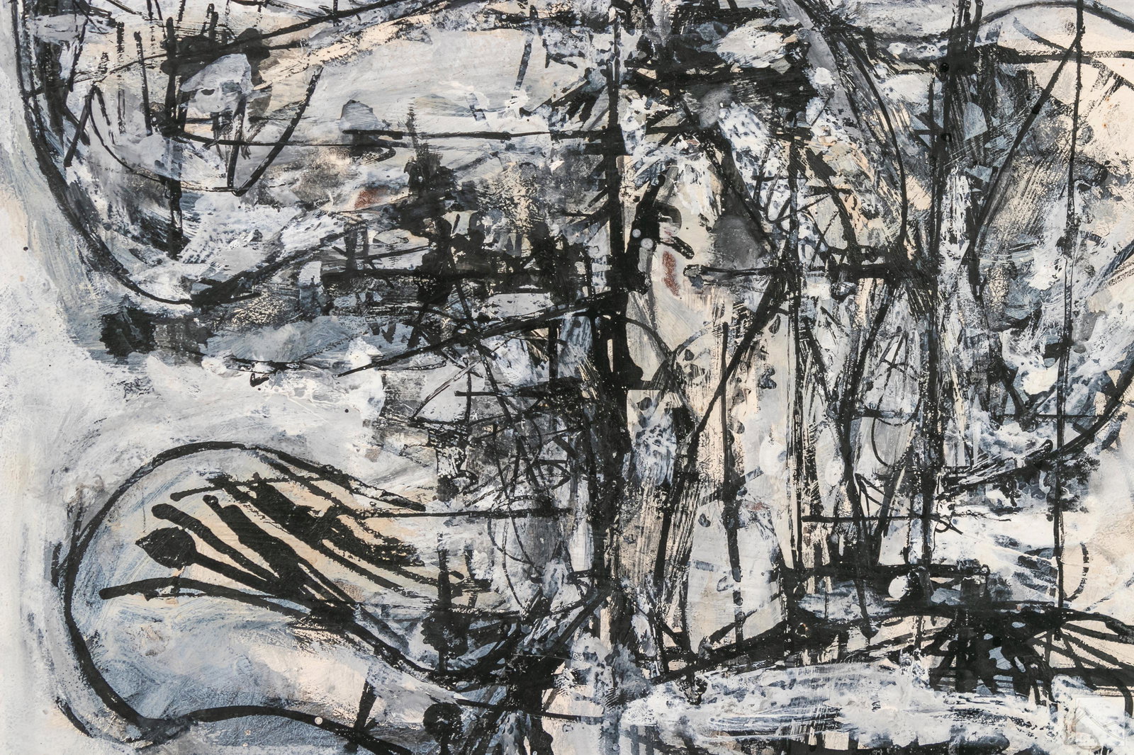 Fritz Bultman 1919-1985 Expressionist Oil Painting (1 of 4)