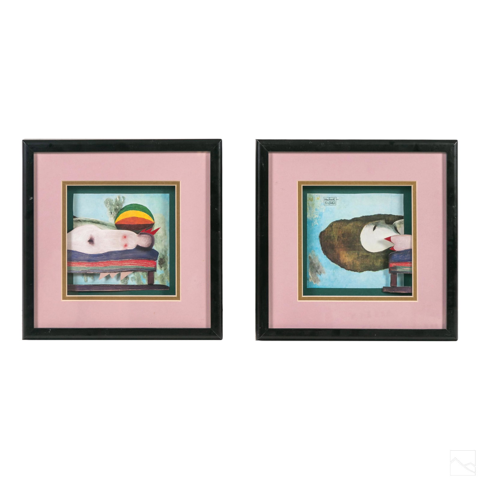 Michael Vollbracht (1947-2018) Abstract Paintings (1 of 6)