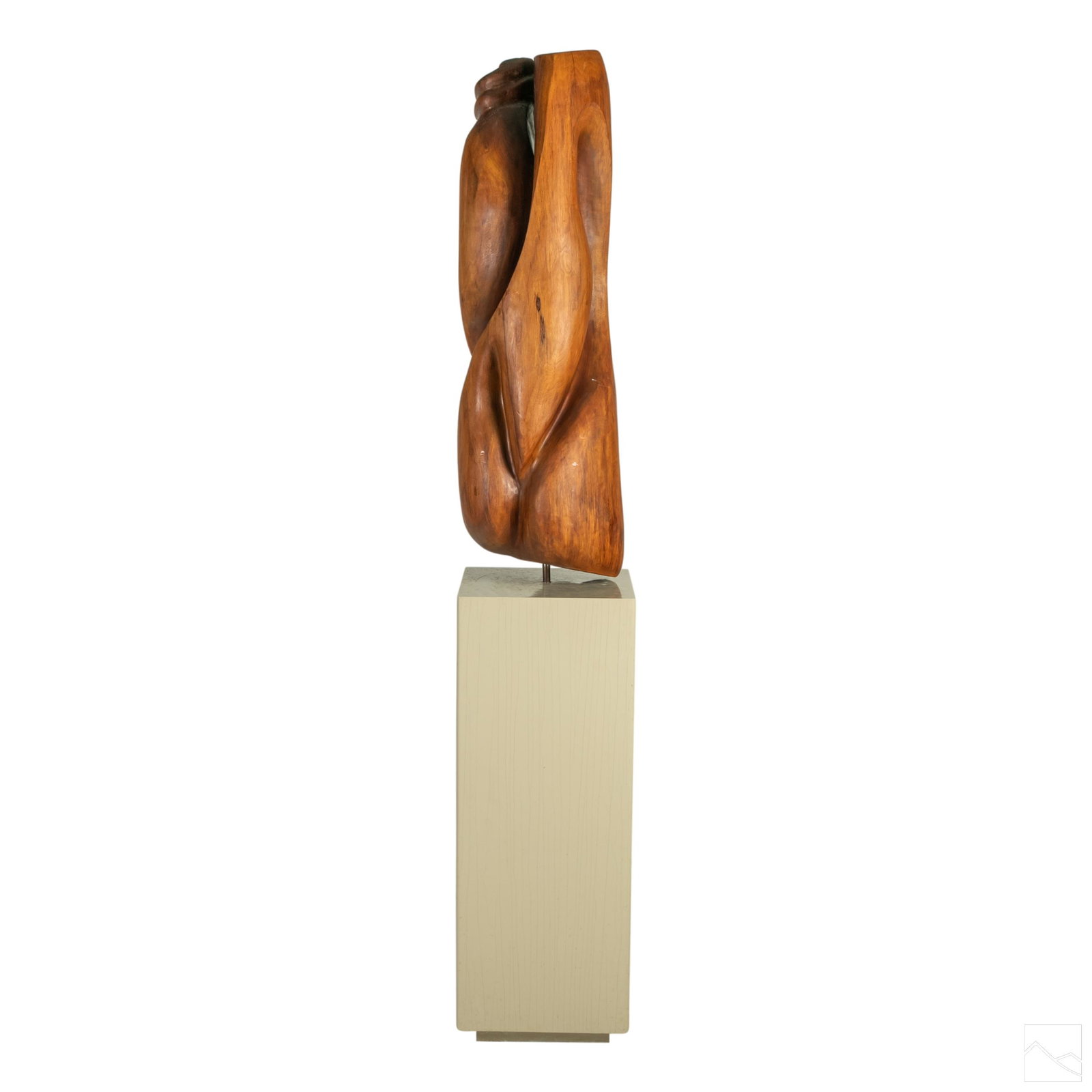 Mid Century Modern Abstract Carved Wood Sculpture (1 of 5)