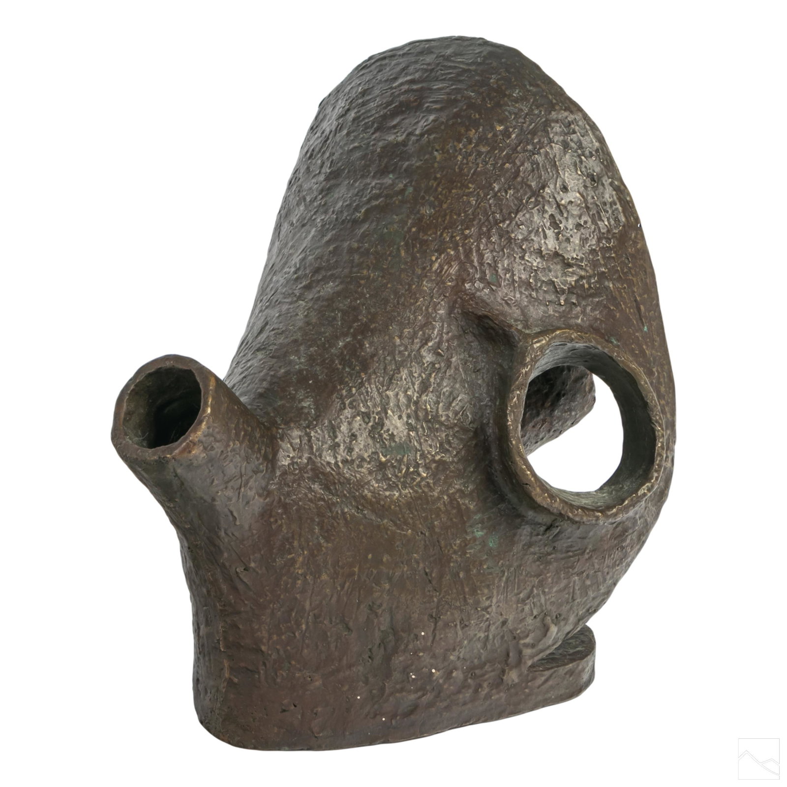 Roman Bronze Works Abstract Bronze Horn Sculpture (1 of 4)