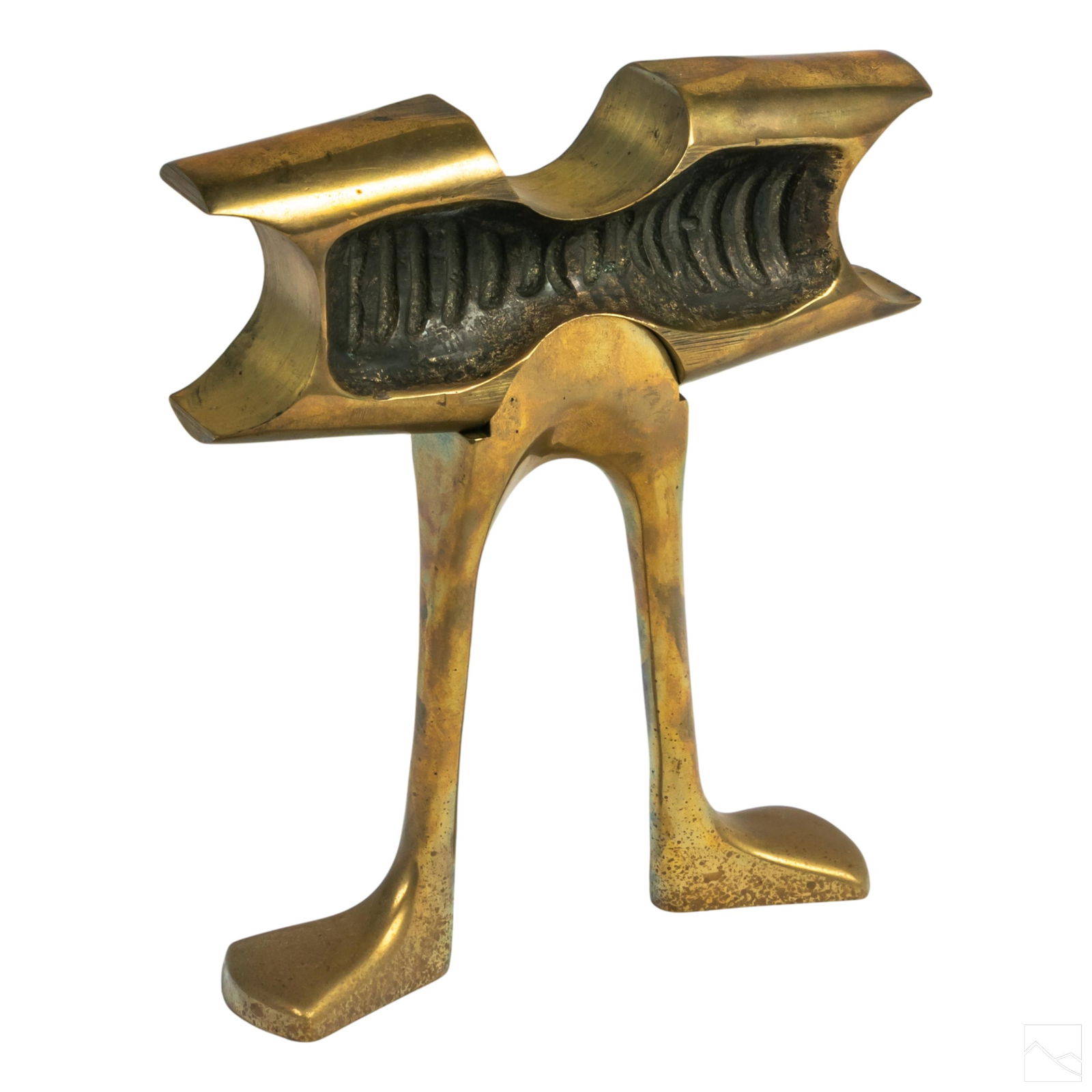 Aharon Bezalel 1926-2012 Abstract Bronze Sculpture (1 of 4)