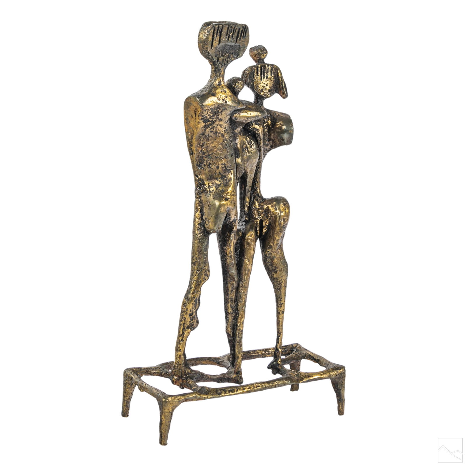 Aharon Bezalel 1926-2012 Figural Bronze Sculpture (1 of 5)