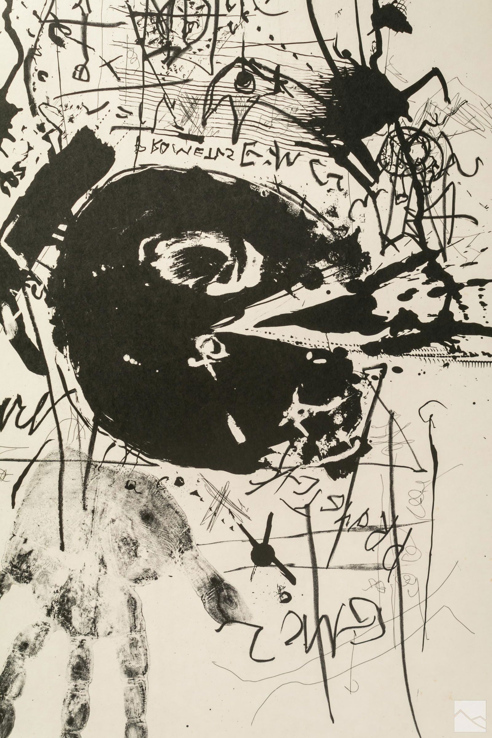 Igael Tumarkin (b.1933) Signed Abstract Lithograph (1 of 5)