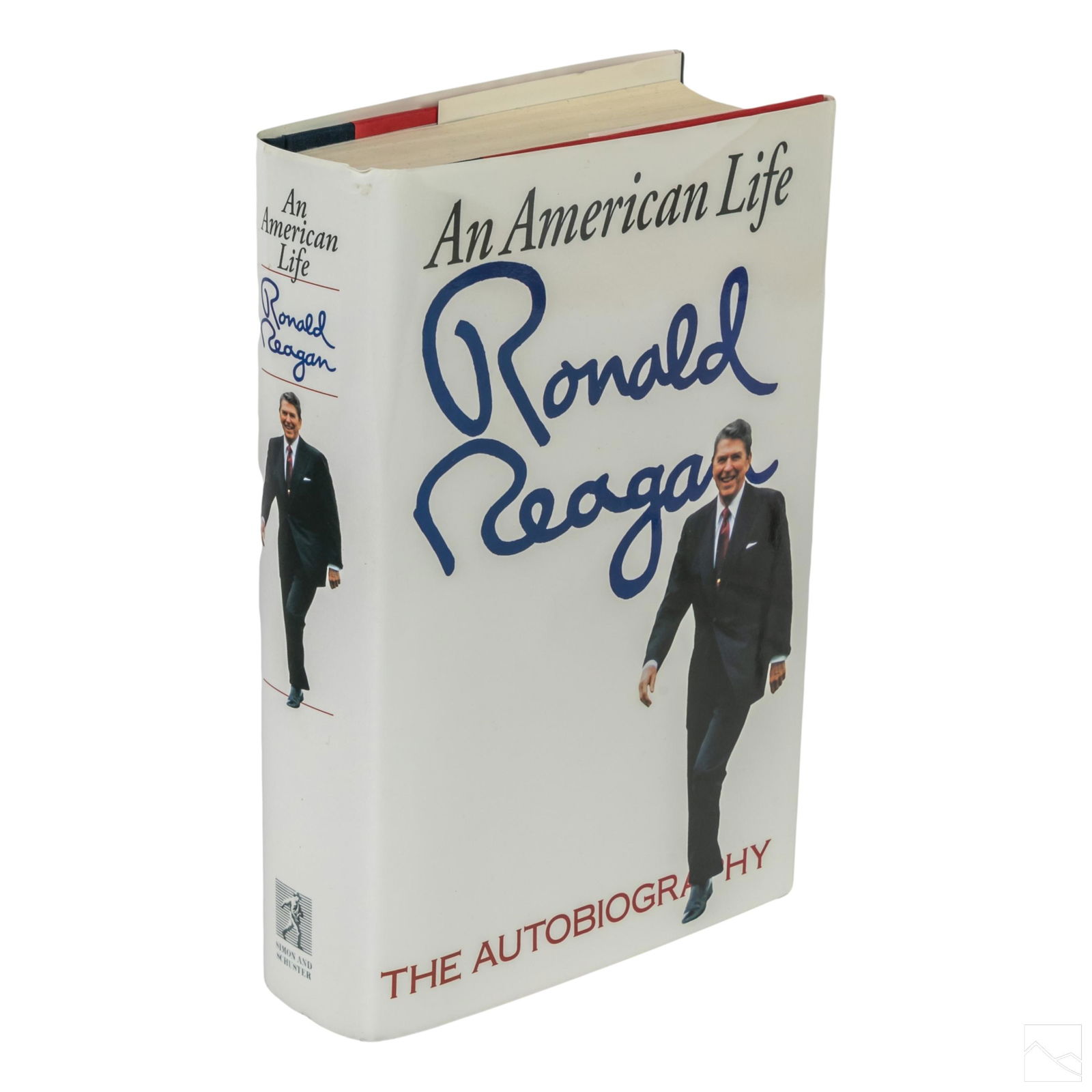 SIGNED President Ronald Reagan American Life Book (1 of 4)