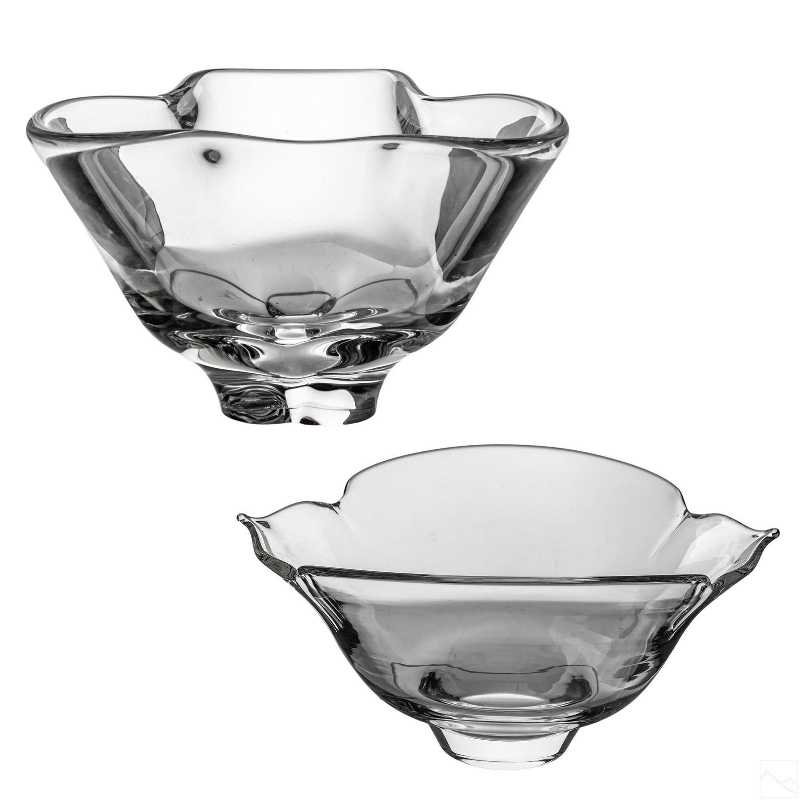 Steuben American Art Glass Modern Crystal Bowls (1 of 7)