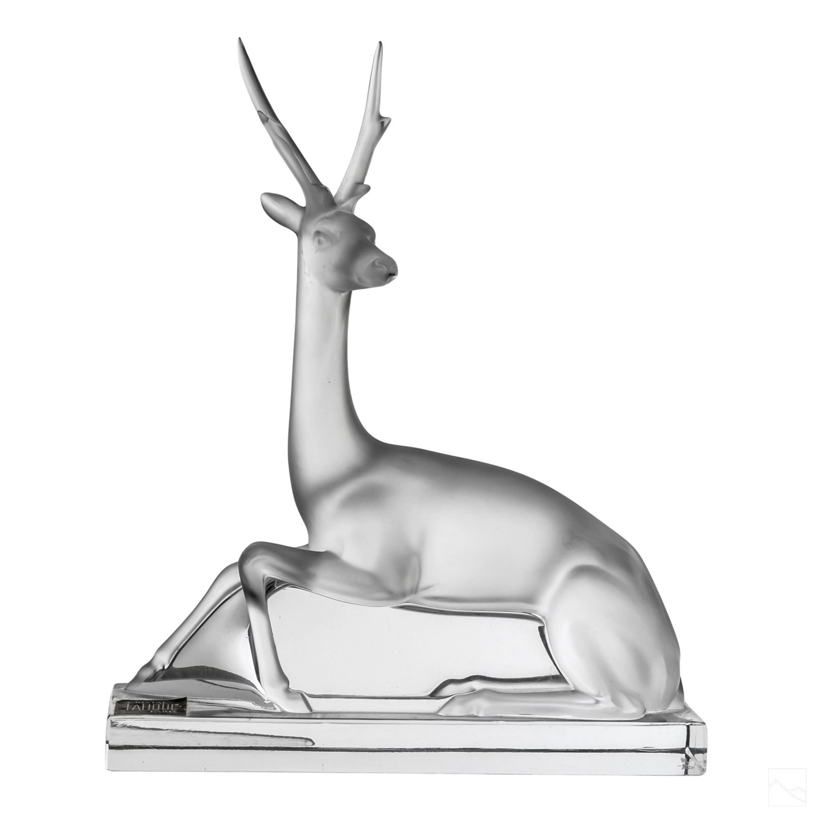 Lalique Crystal Cerf Deer Stag Figurine Sculpture (1 of 5)