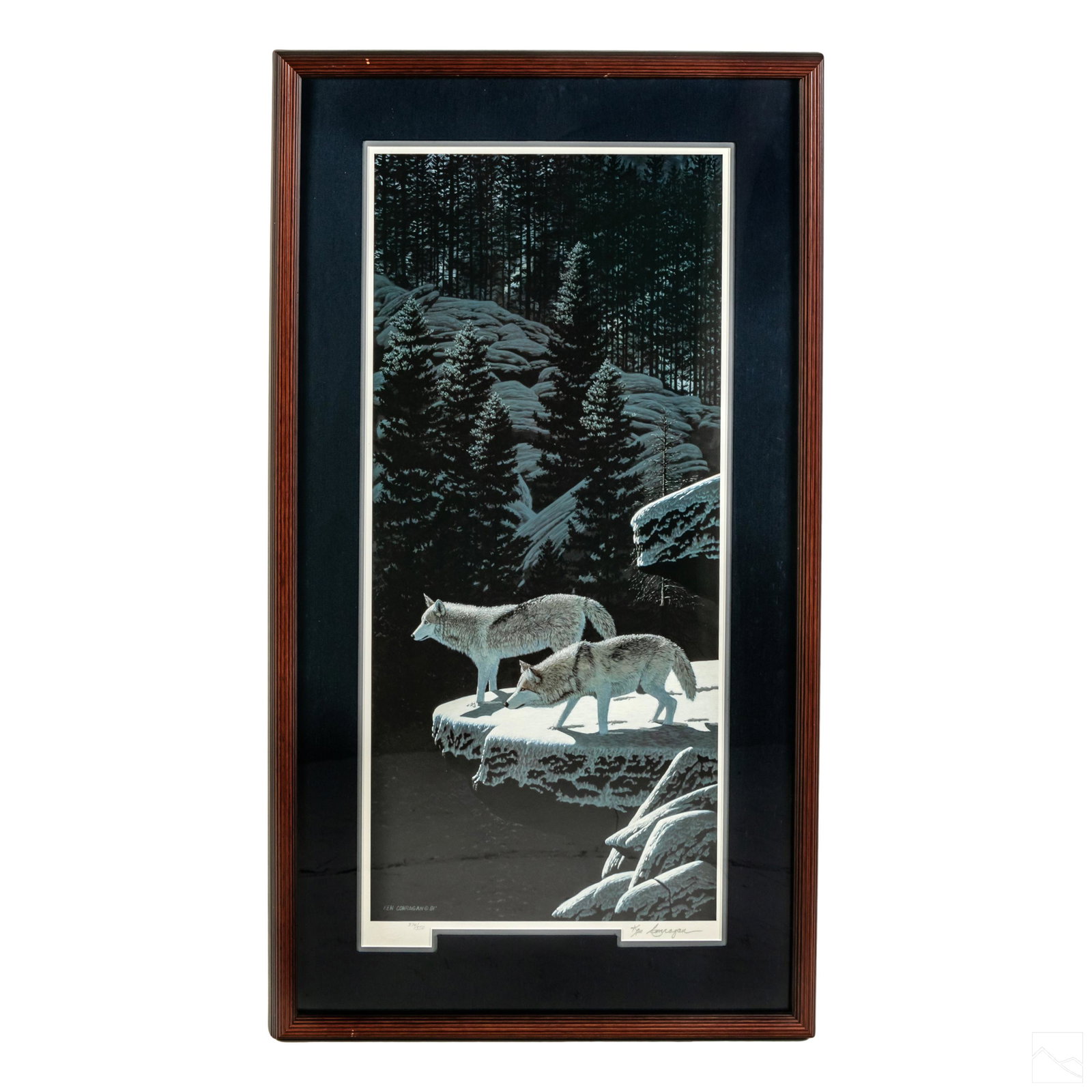 Ken Conragan 1930-1992 Signed Wildlife Lithograph (1 of 7)