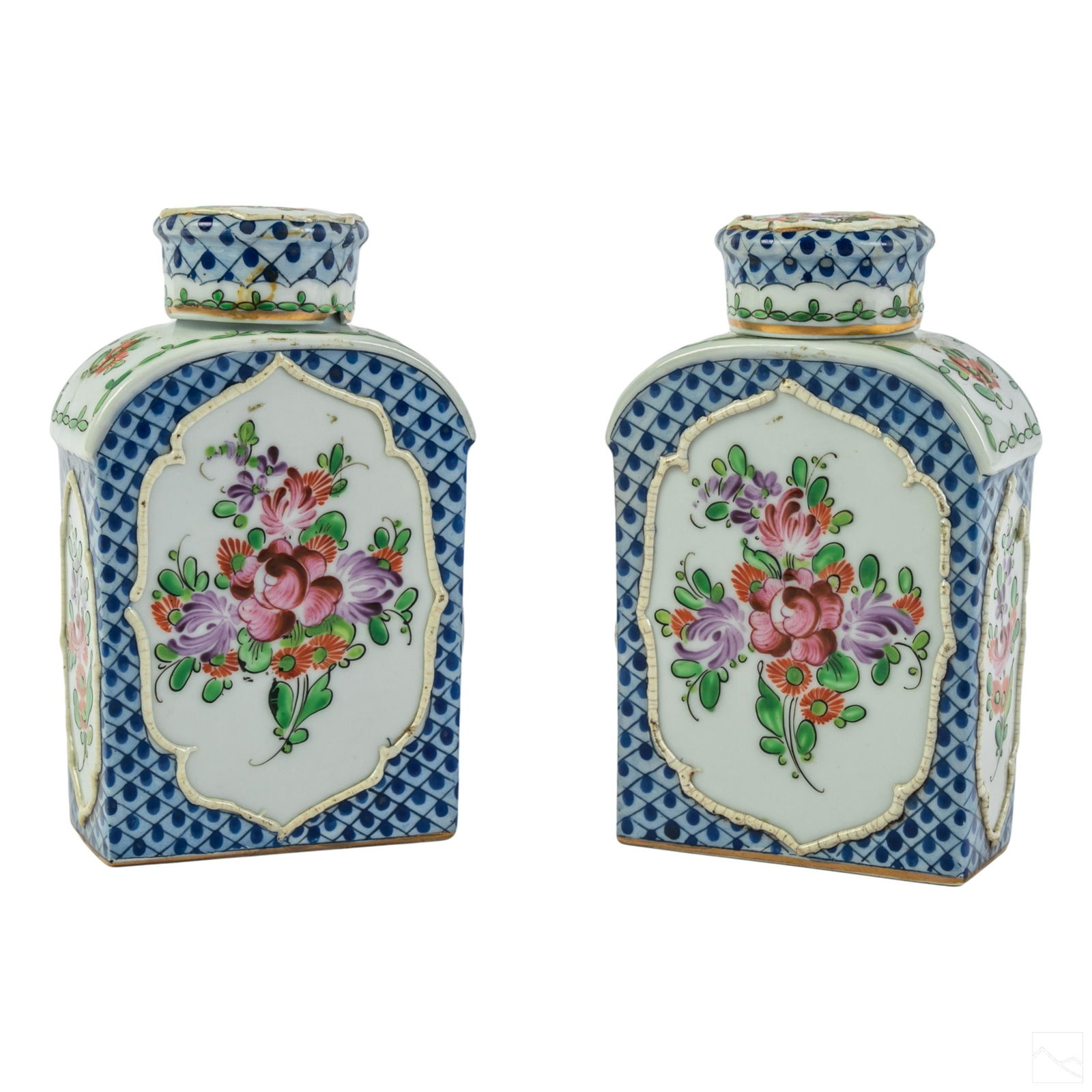 Samson French (19C.) Antique Porcelain Ginger Jars (1 of 5)