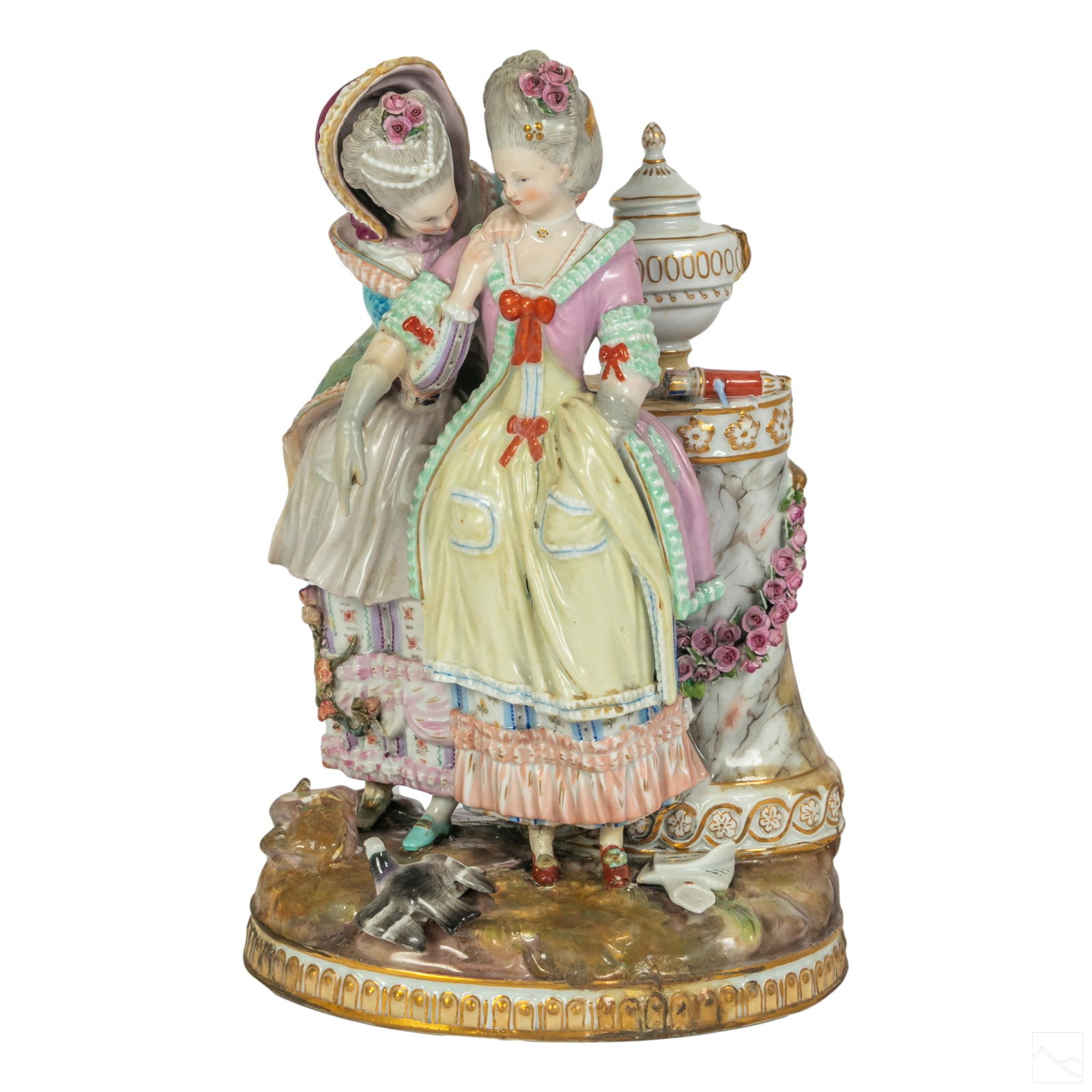 Meissen German Porcelain 19C. Young Bride Figurine (1 of 6)