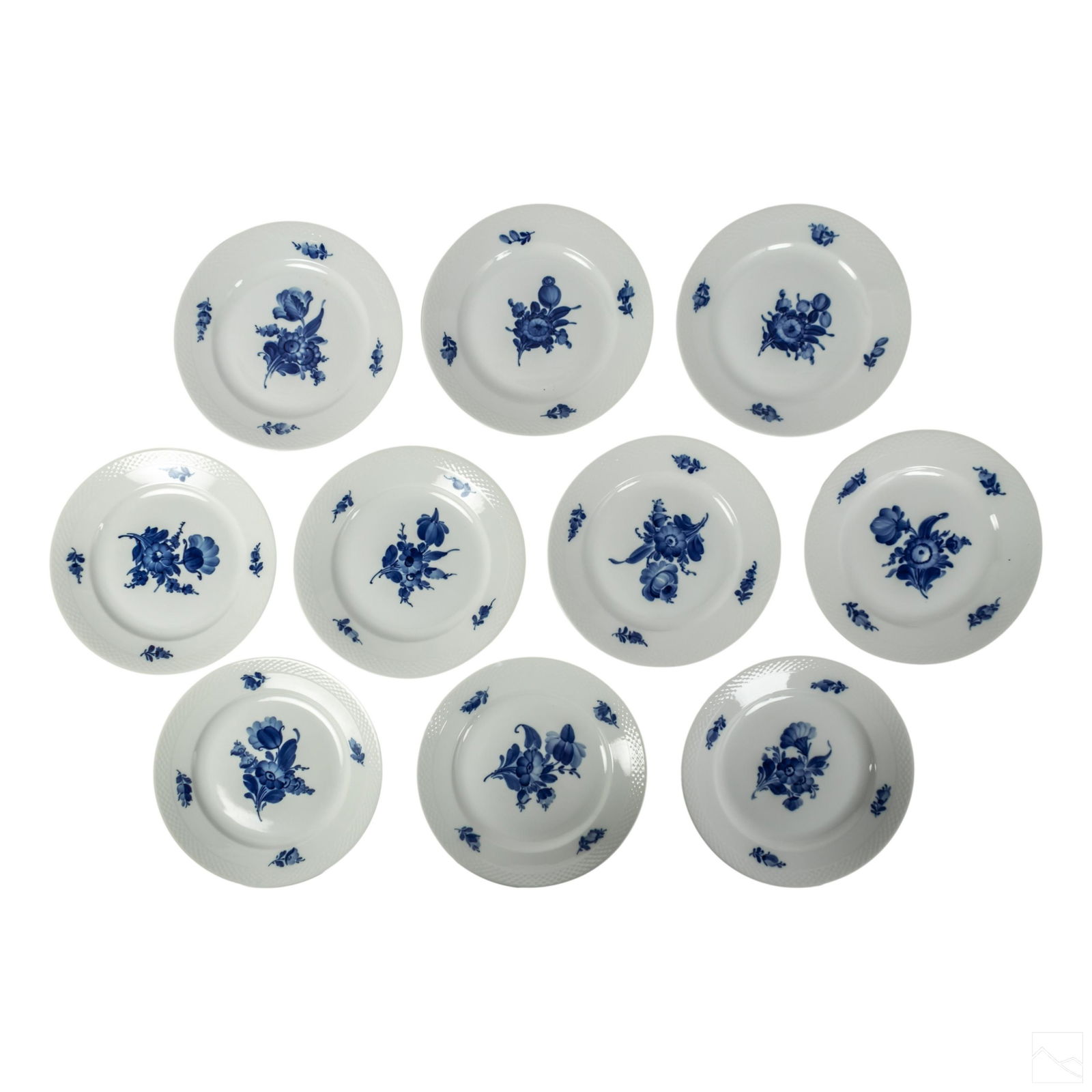 Royal Copenhagen Blue Flowers Porcelain Dishes SET (1 of 5)