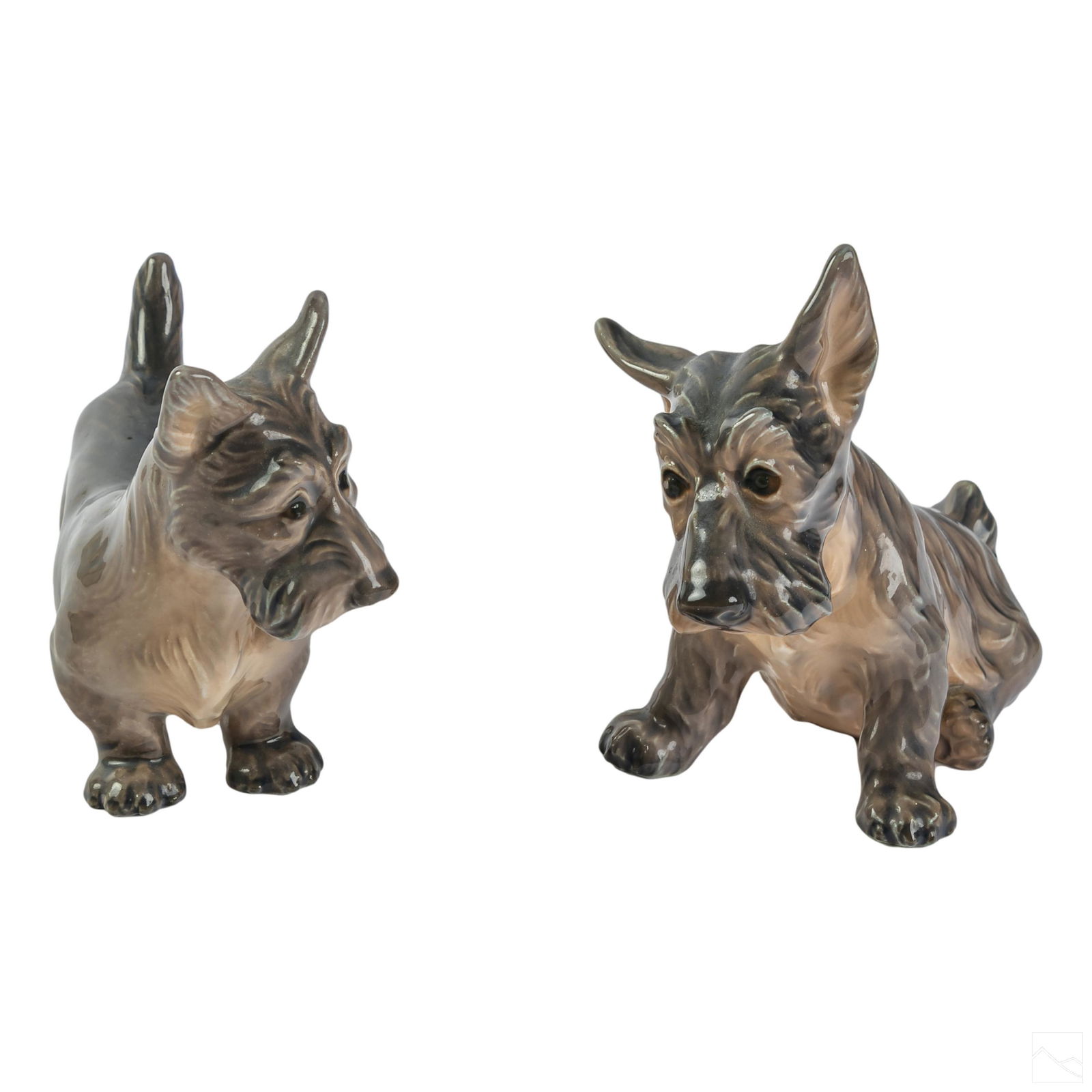Dahl Jensen Danish Porcelain Terrier Dog Figurines (1 of 6)