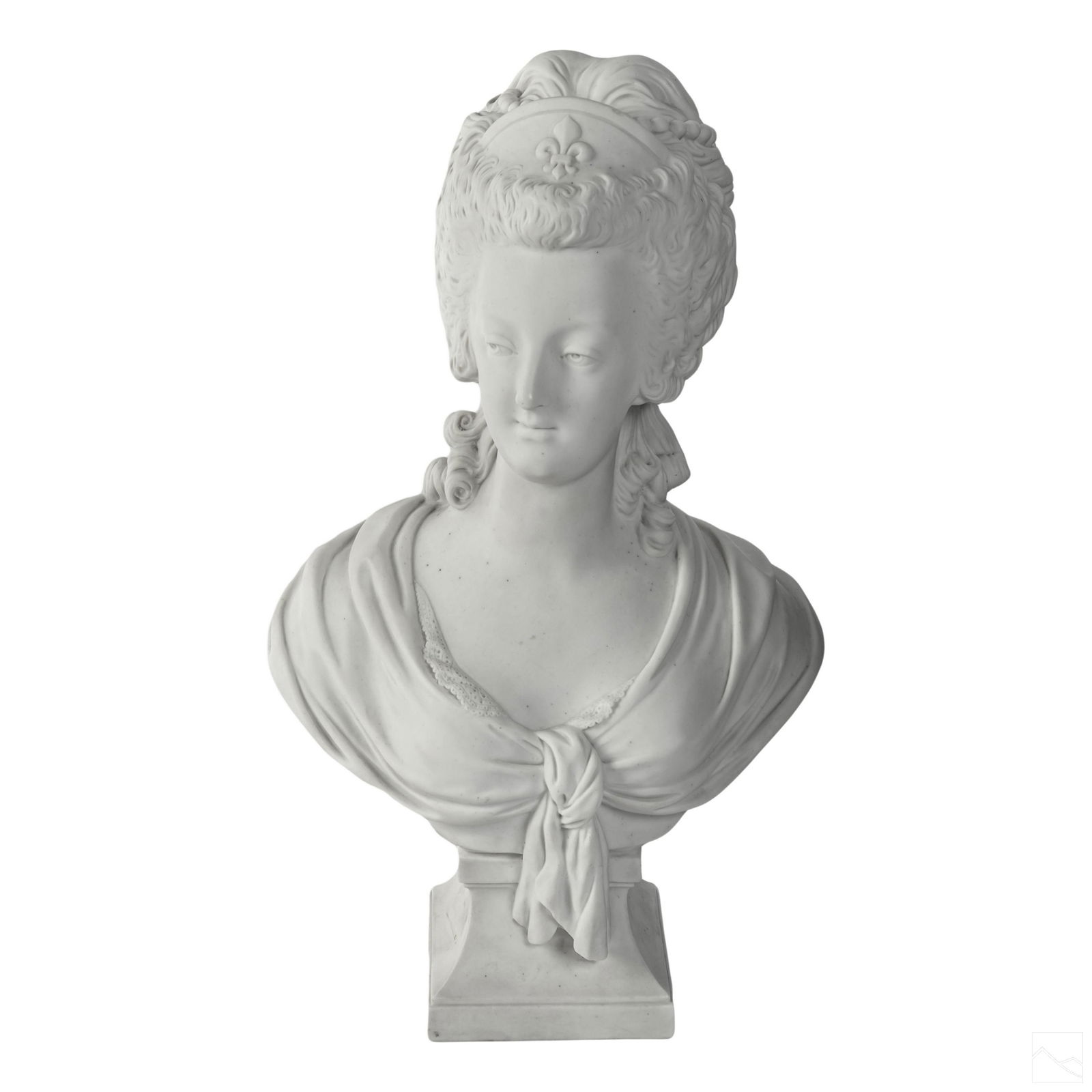Sevres Antique Porcelain Marie Antoinette Statue (1 of 7)