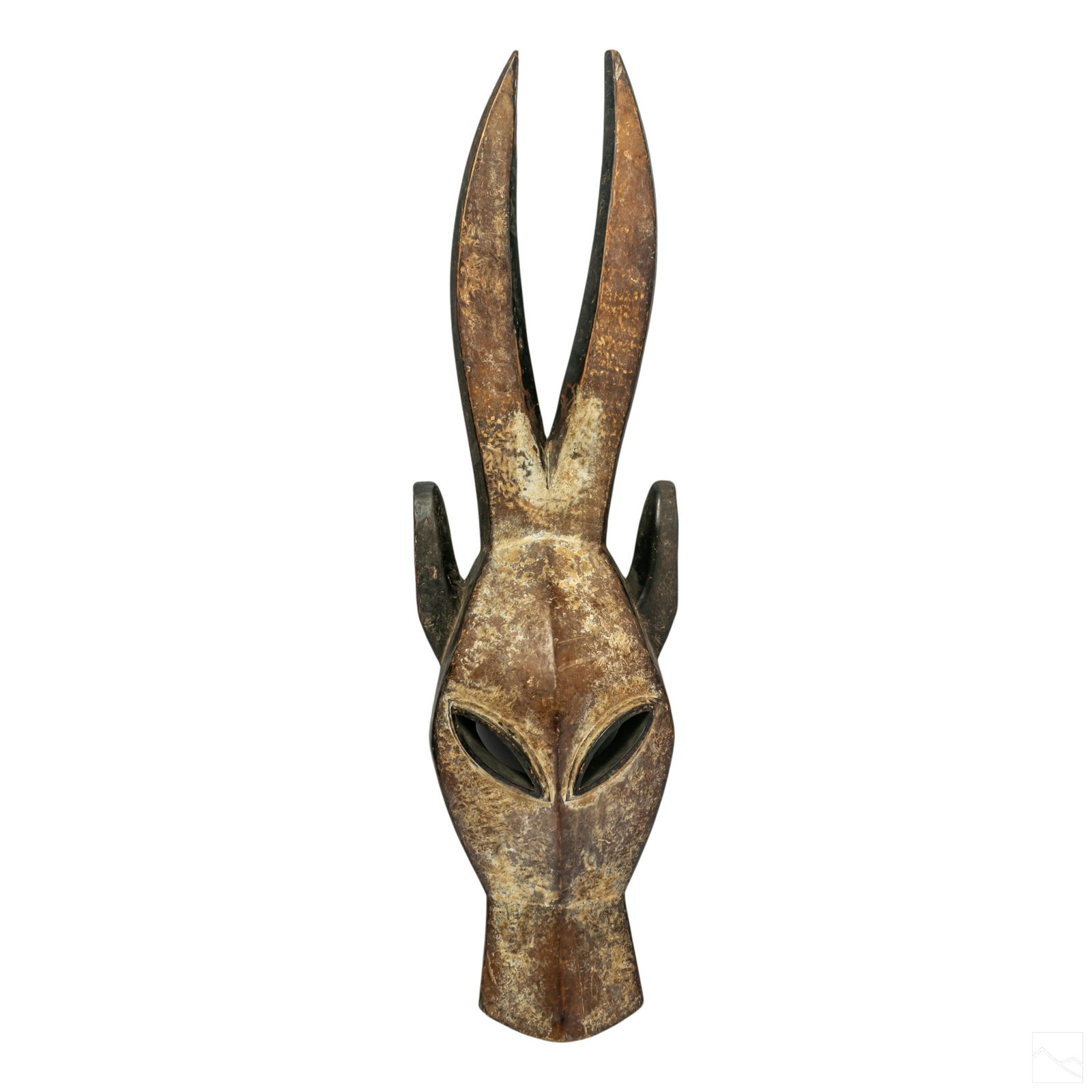West African Mali Bamana Carved Wood Antelope Mask (1 of 4)