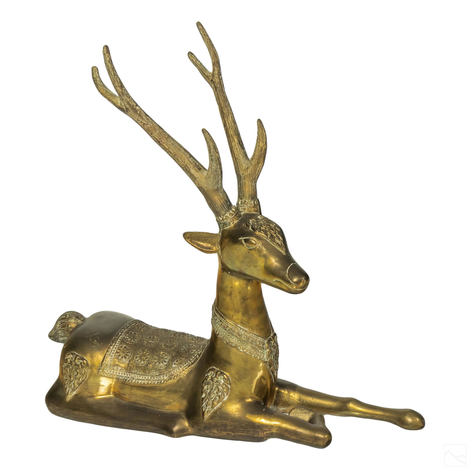 Bronze Southeast Asian Auspicious Deer Sculpture (1 of 5)