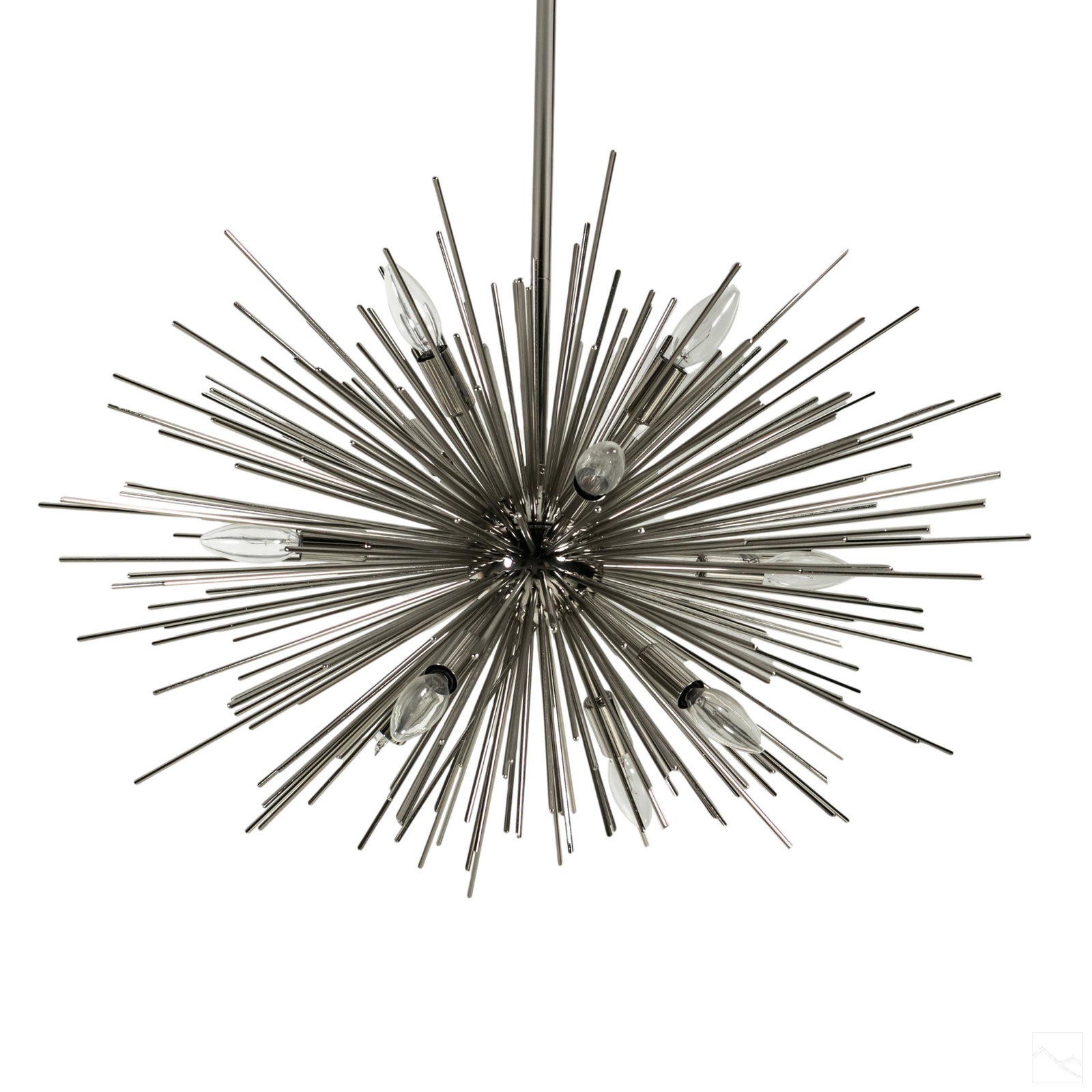 Modern Atomic Chrome Sputnik Star Burst Chandelier (1 of 5)