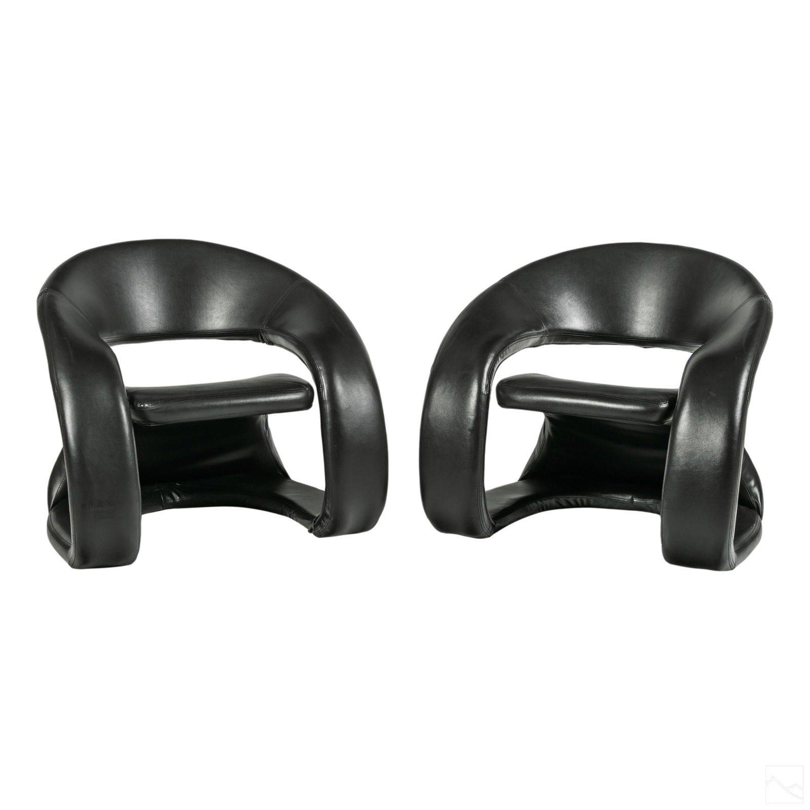 Modernist Cantilever Spring Ribbon Tongue Chairs (1 of 6)