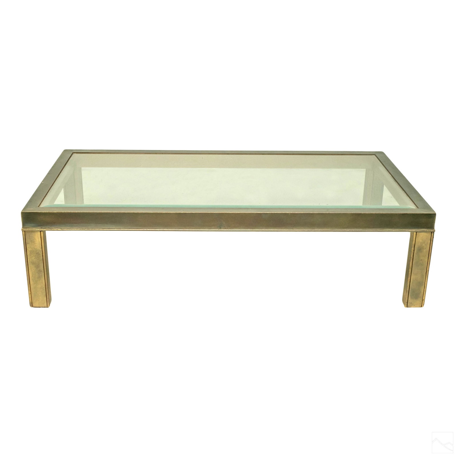 Modern Mastercraft by Baker Brass Cocktail Table (1 of 5)