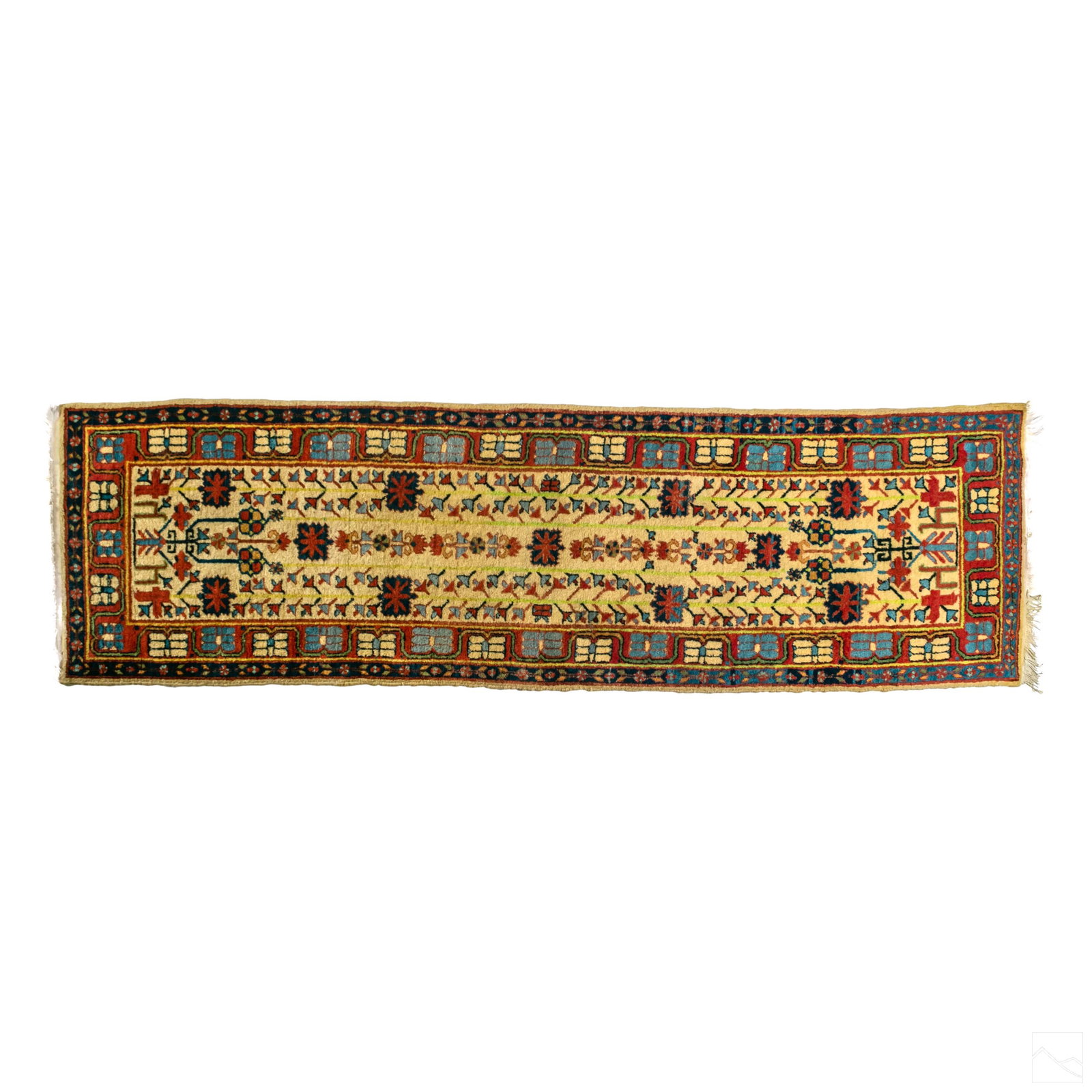 Turkish Hand Knotted Wool Area Rug Carpet Runner (1 of 3)