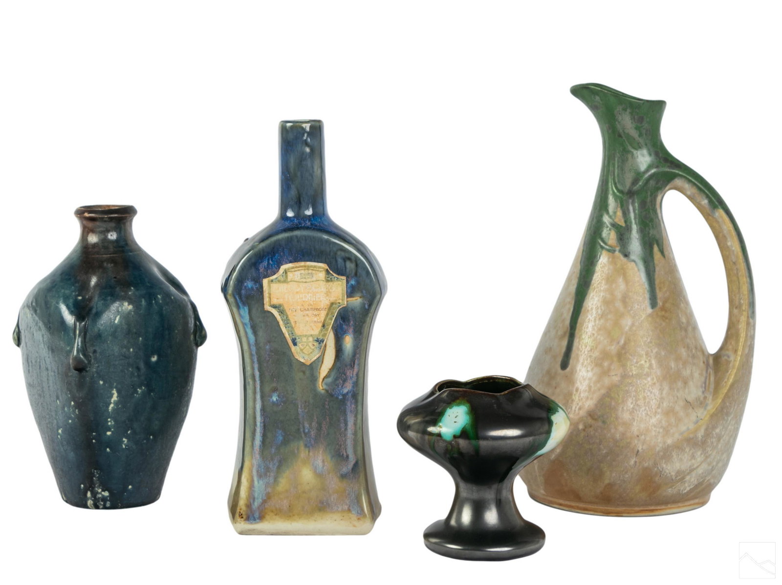 Art Deco Studio Ceramic Pottery Pitcher & Vase LOT (1 of 7)