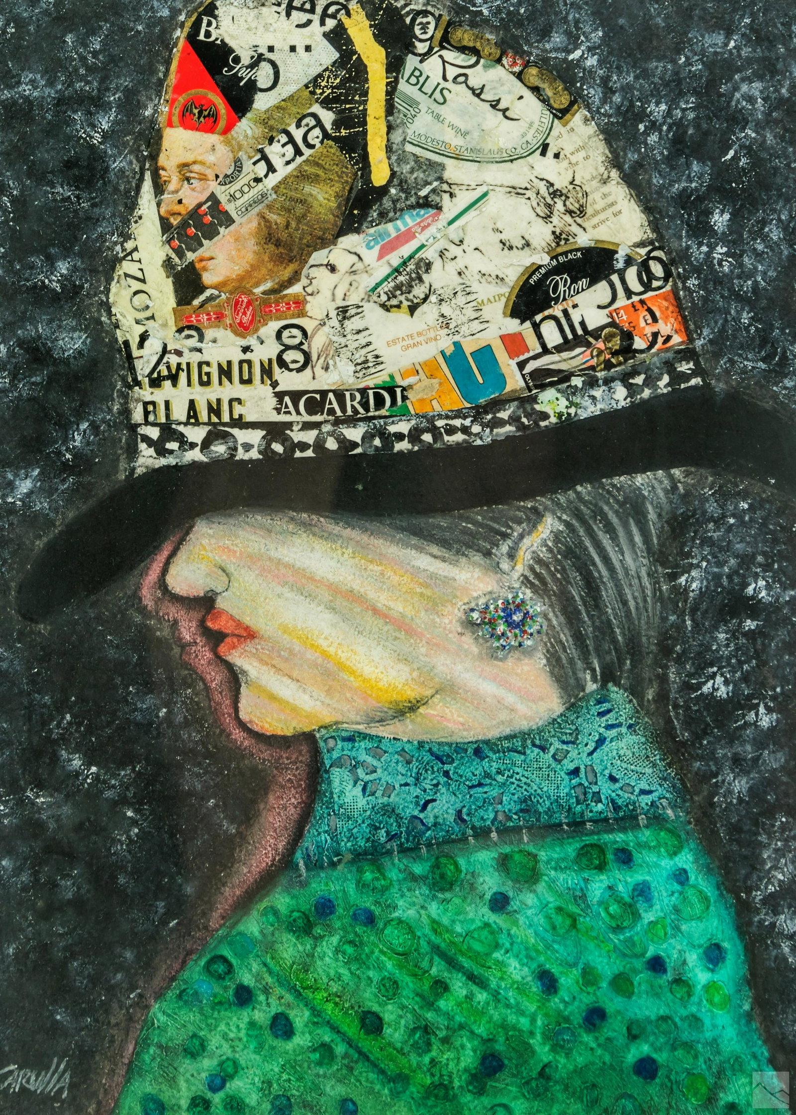 Ramon A. Carulla (b.1936) Modern Abstract Painting (1 of 5)