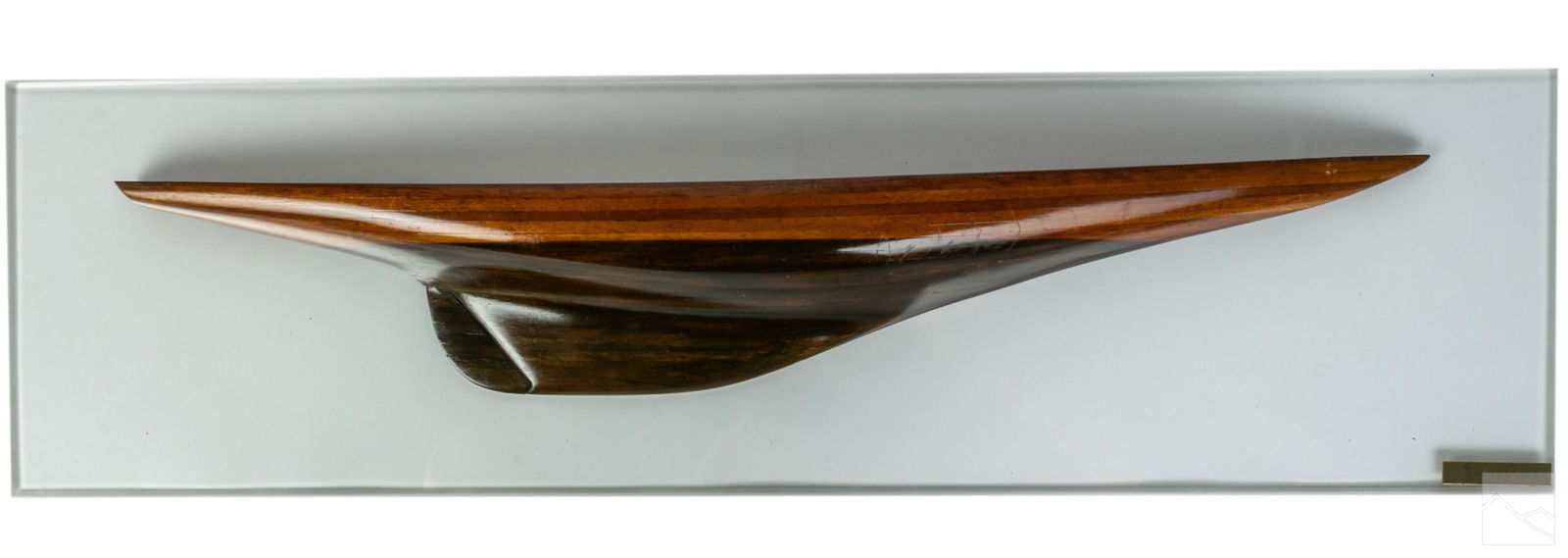 Marine Nautical Antique Wood Boat Model Half Haul (1 of 5)