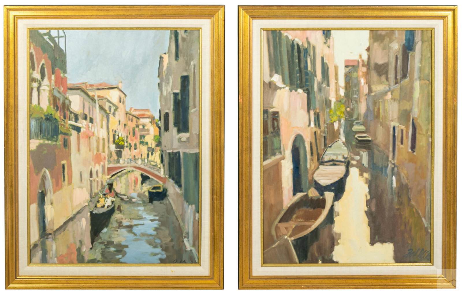 Venice Italian Architecture & Canals Oil Paintings (1 of 6)