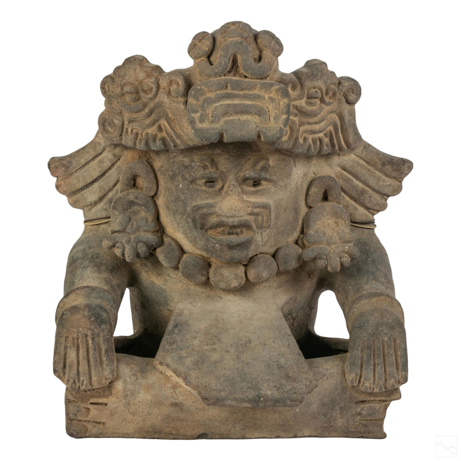 Mexican Pre Columbian Style Funerary Urn Statue (1 of 6)