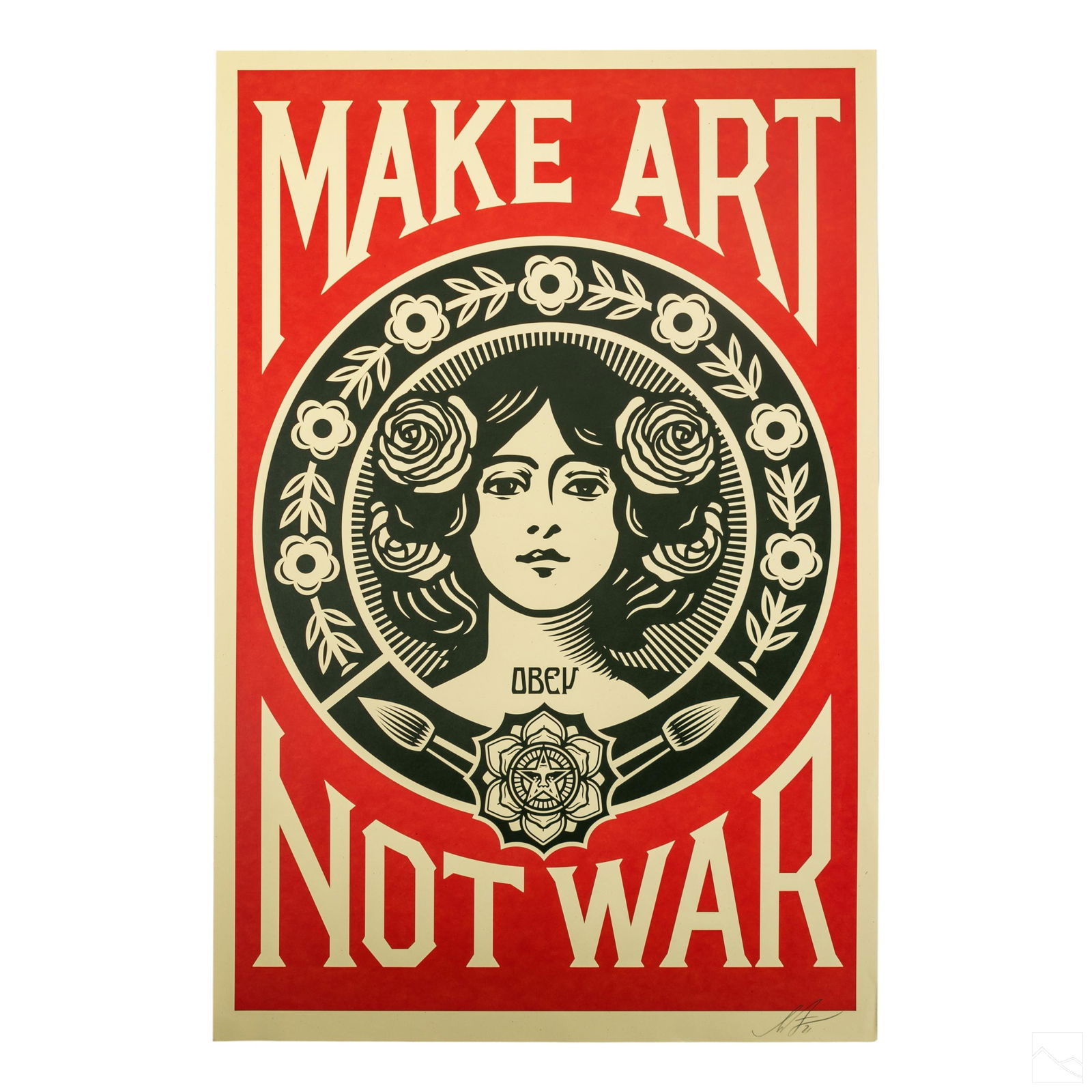 Shepard Fairey (b.1970) Signed Obey Art Serigraph (1 of 5)
