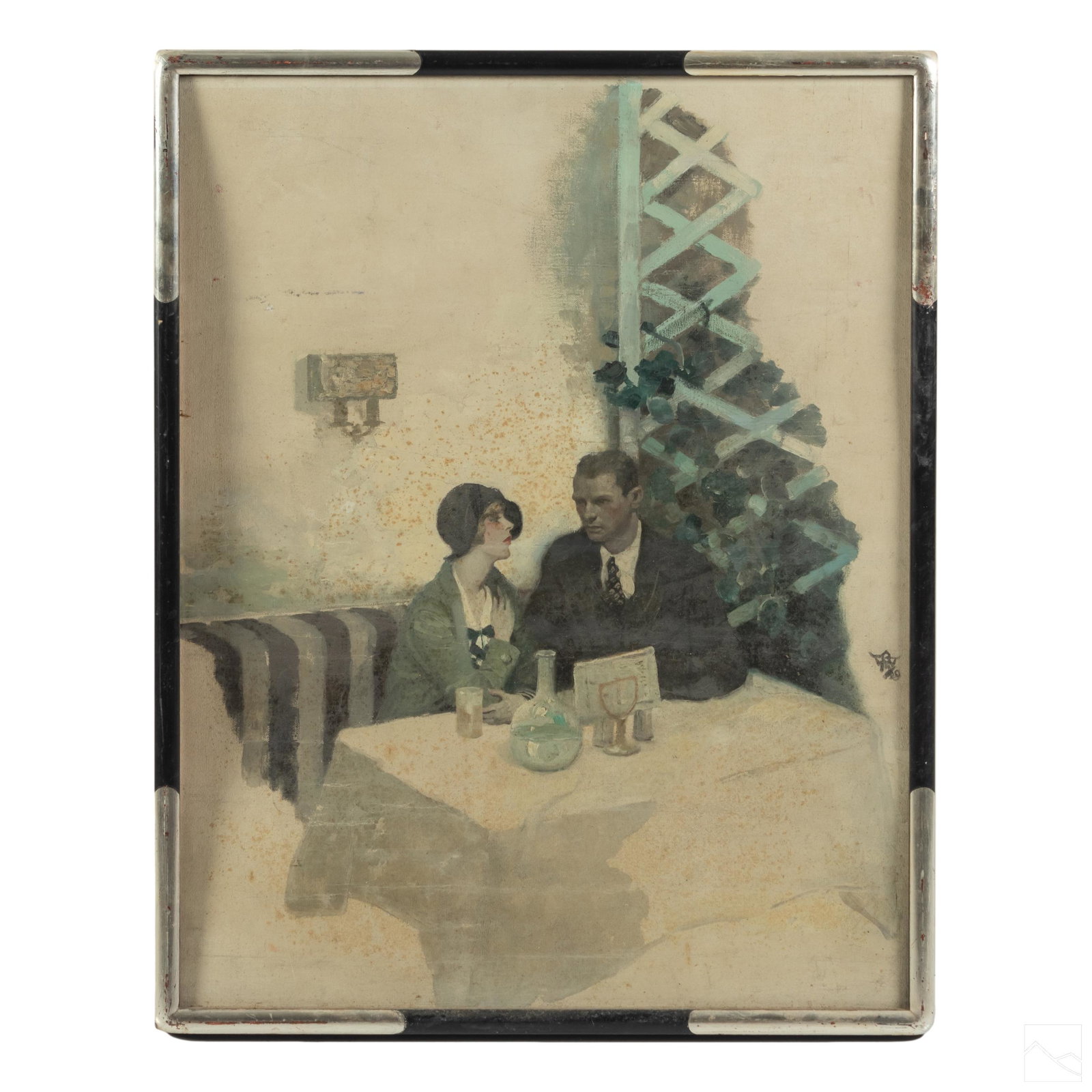Barston Mattson 20C SIGNED Magazine Illustration (1 of 5)