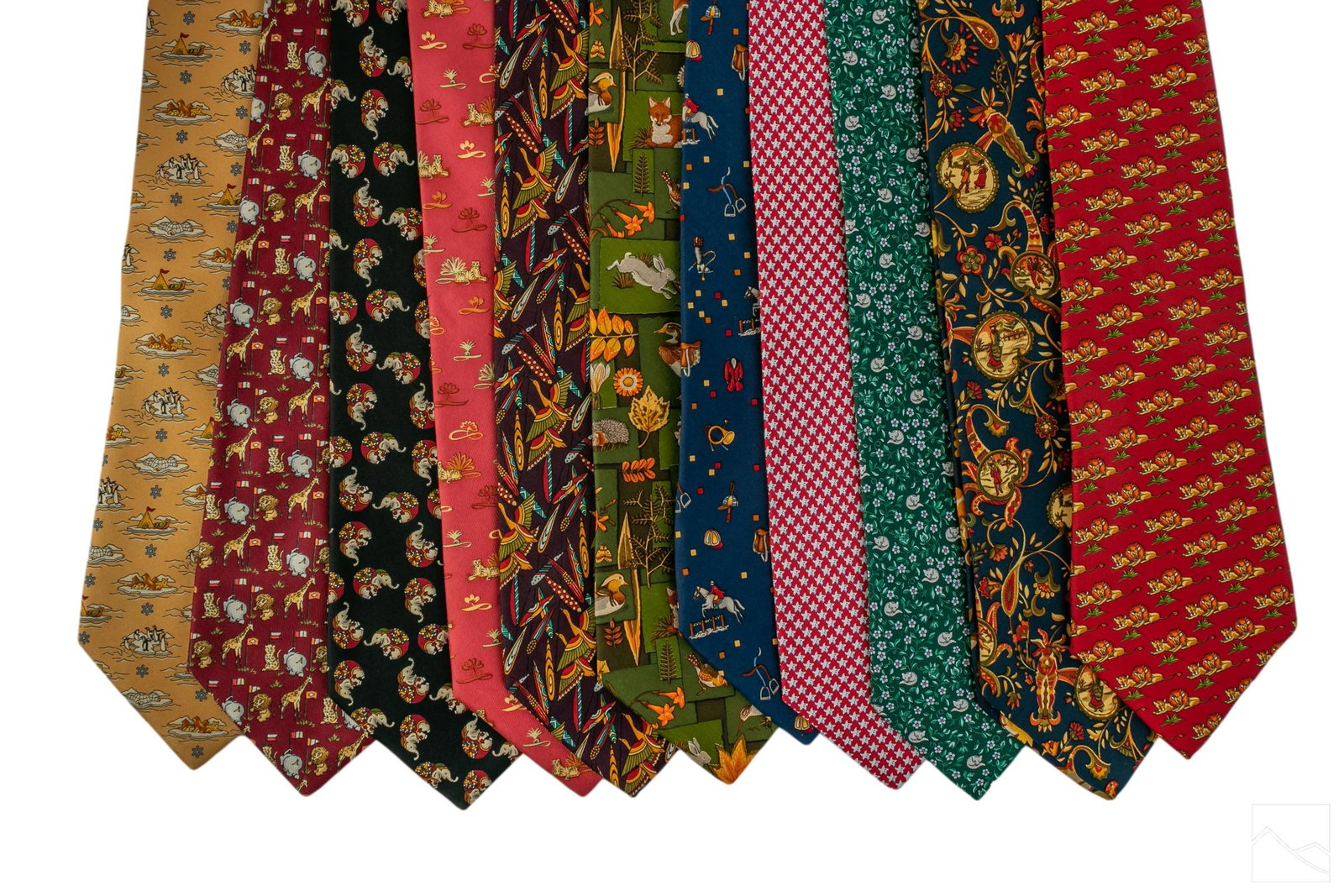 Salvatore Ferragamo Mens Silk Dress Tie Collection (1 of 4)