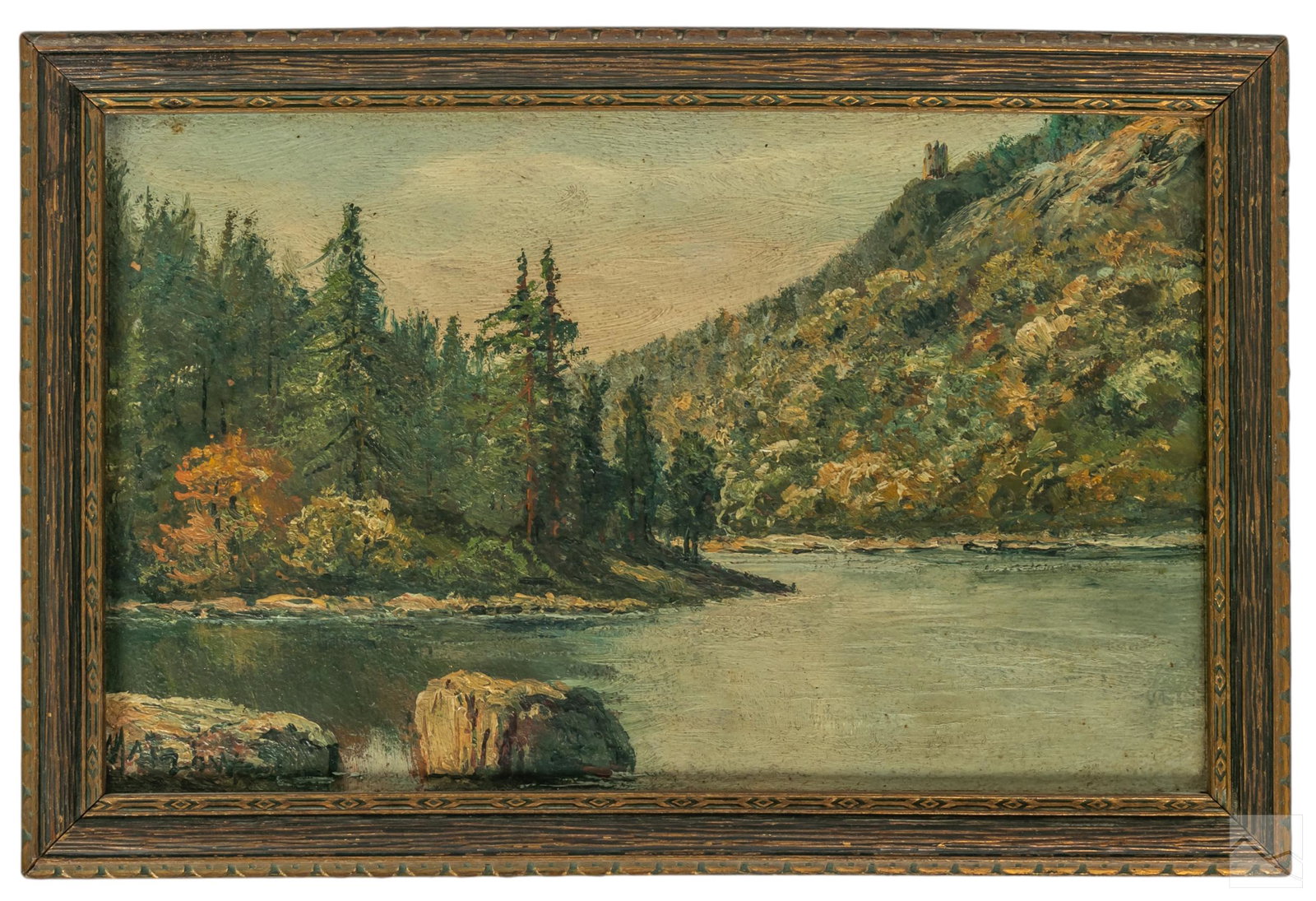 Frederick Matzow 1861-1938 Landscape Oil Painting (1 of 4)