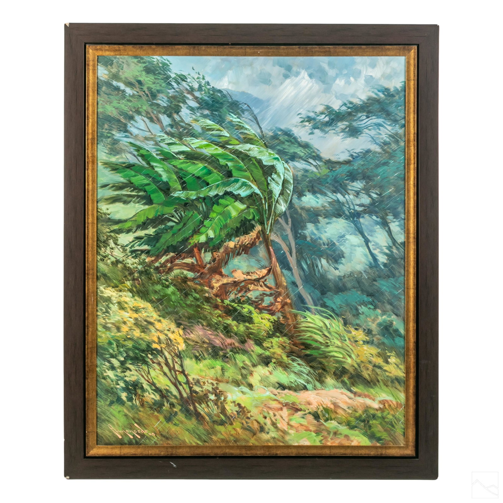 Arecio Moncada (b.1954) Signed Landscape Painting (1 of 5)