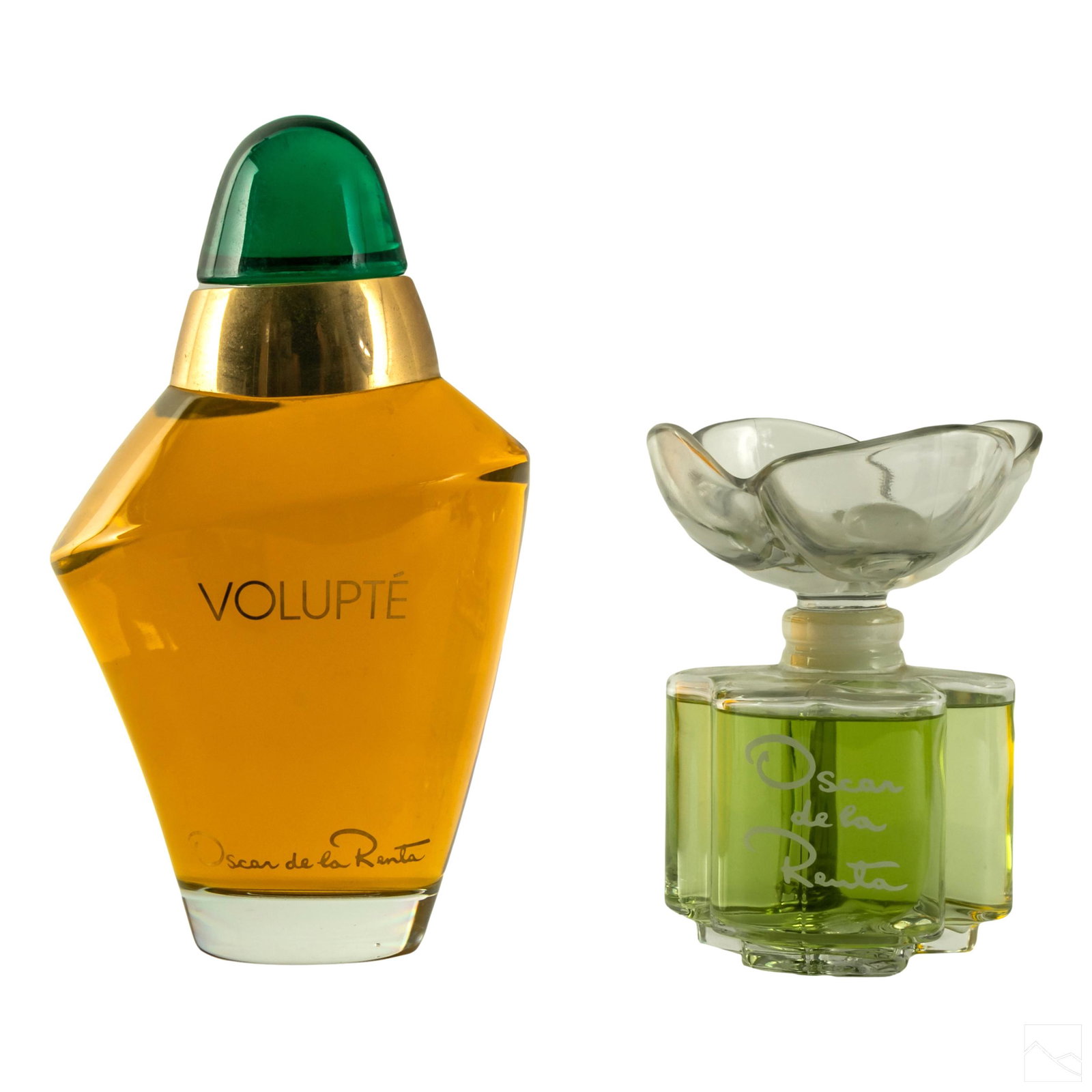 Oscar De La Renta Glass Factice Perfume Bottle LOT (1 of 3)