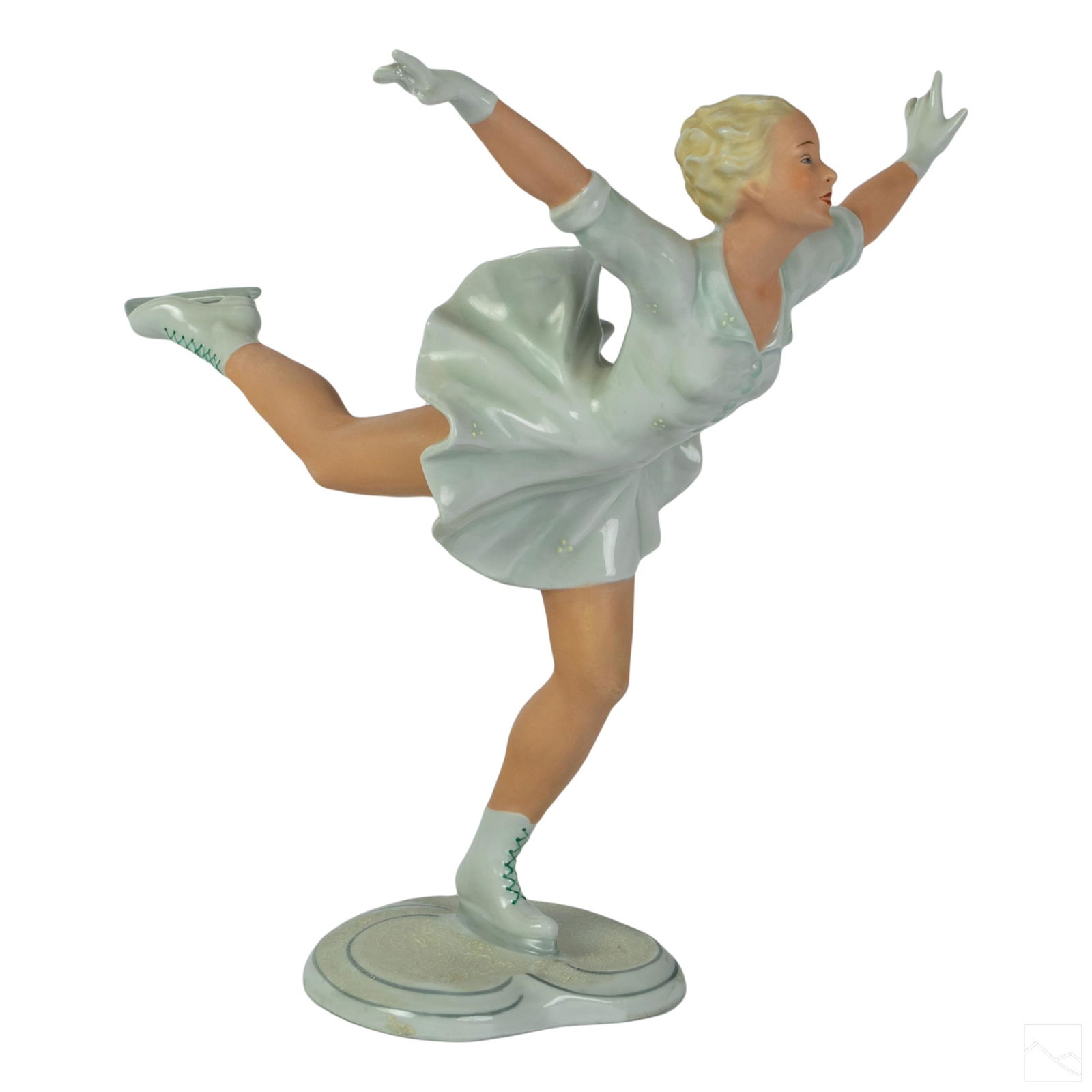 Schaubach Kunst German Porcelain Skater Figurine (1 of 6)