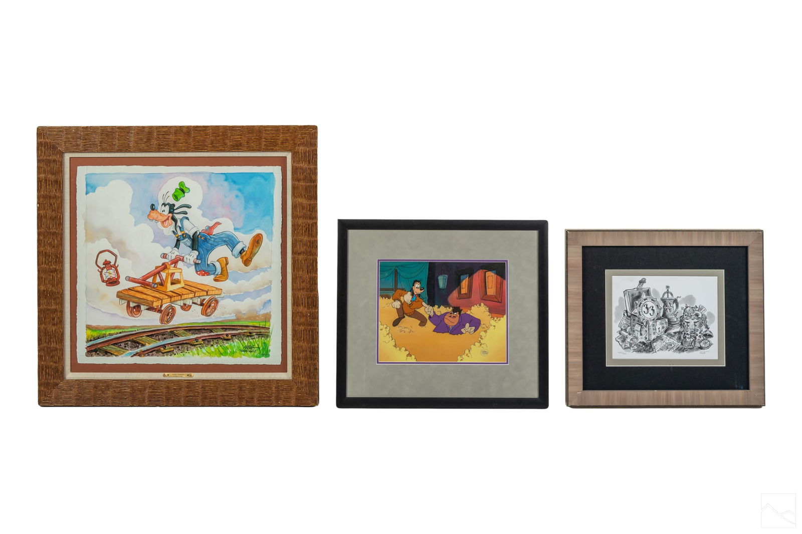 Walt Disney Animation SIGNED Lithographs & Cel LOT (1 of 19)