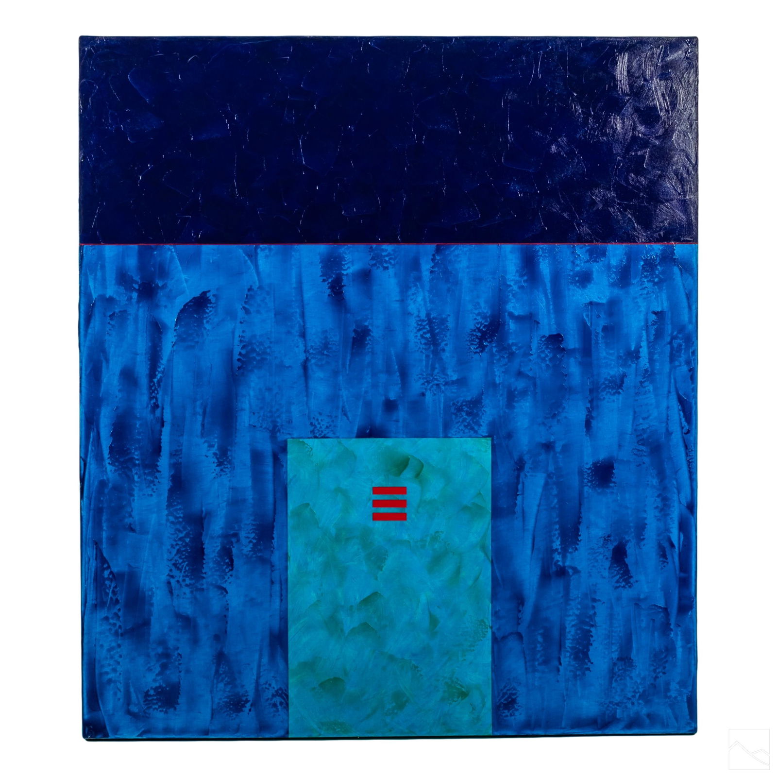 Cerj Lalonde (b.1954) Modern Abstract Oil Painting (1 of 6)