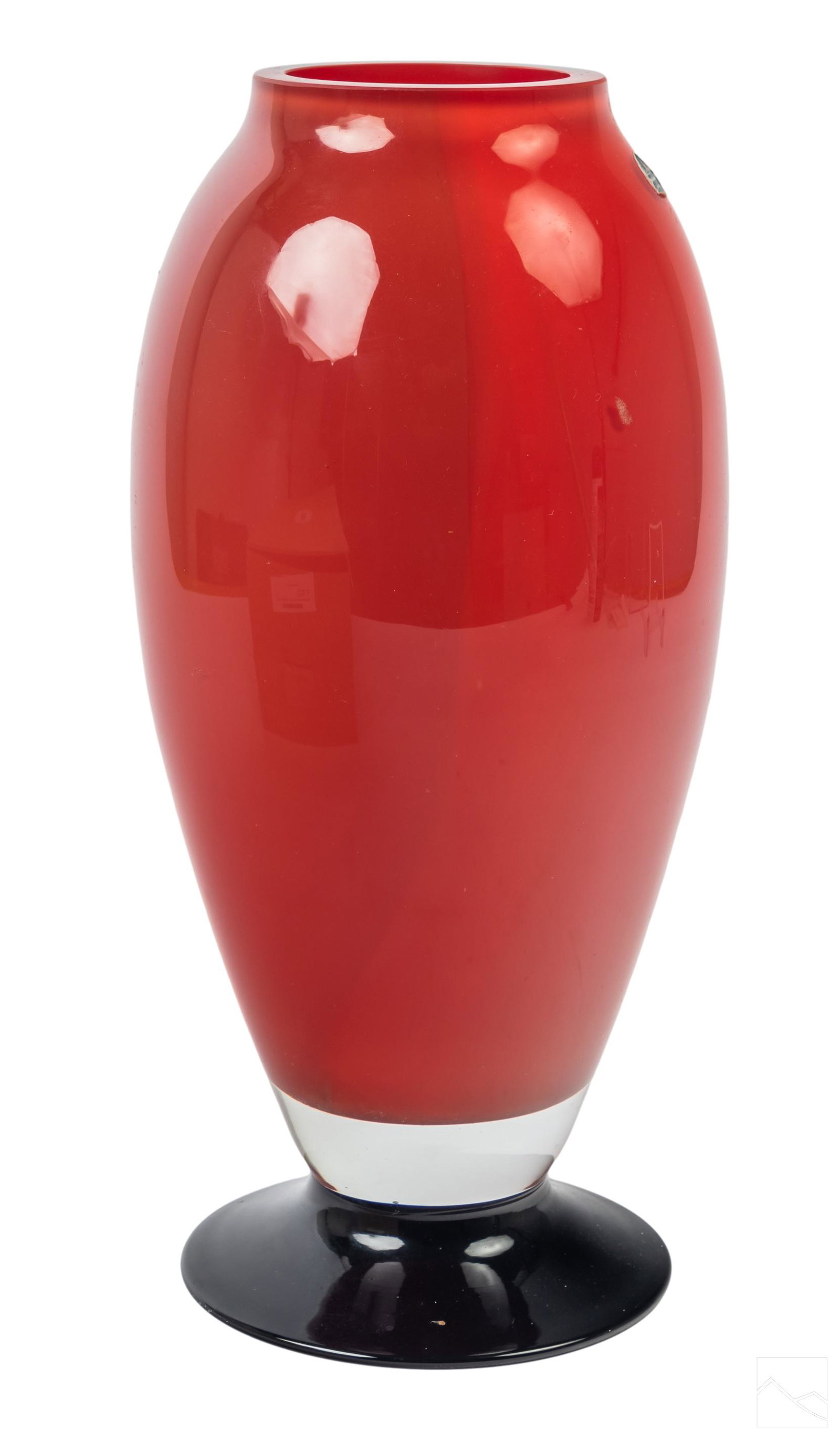 Rosenthal German Modern 20C. Studio Art Glass Vase (1 of 5)