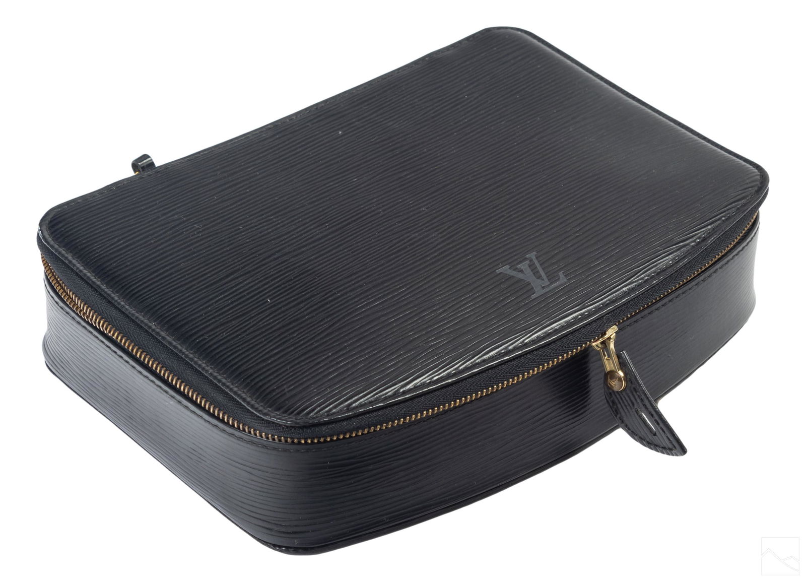 Louis Vuitton LV Black Epi Leather Jewelry Case (1 of 6)