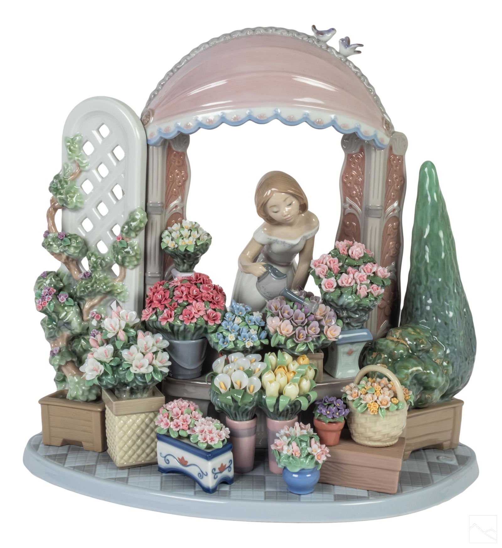 Lladro Porcelain Romantic Feelings Figurine #8250 (1 of 7)